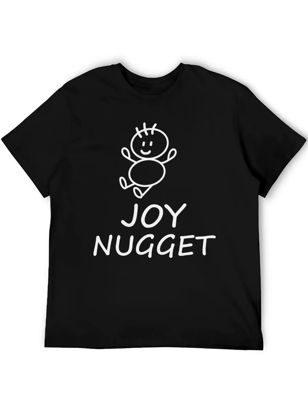 Happy Kid Joy Nugget Basic Graphic T-Shirt – Daily Comfort In Soft Cotton