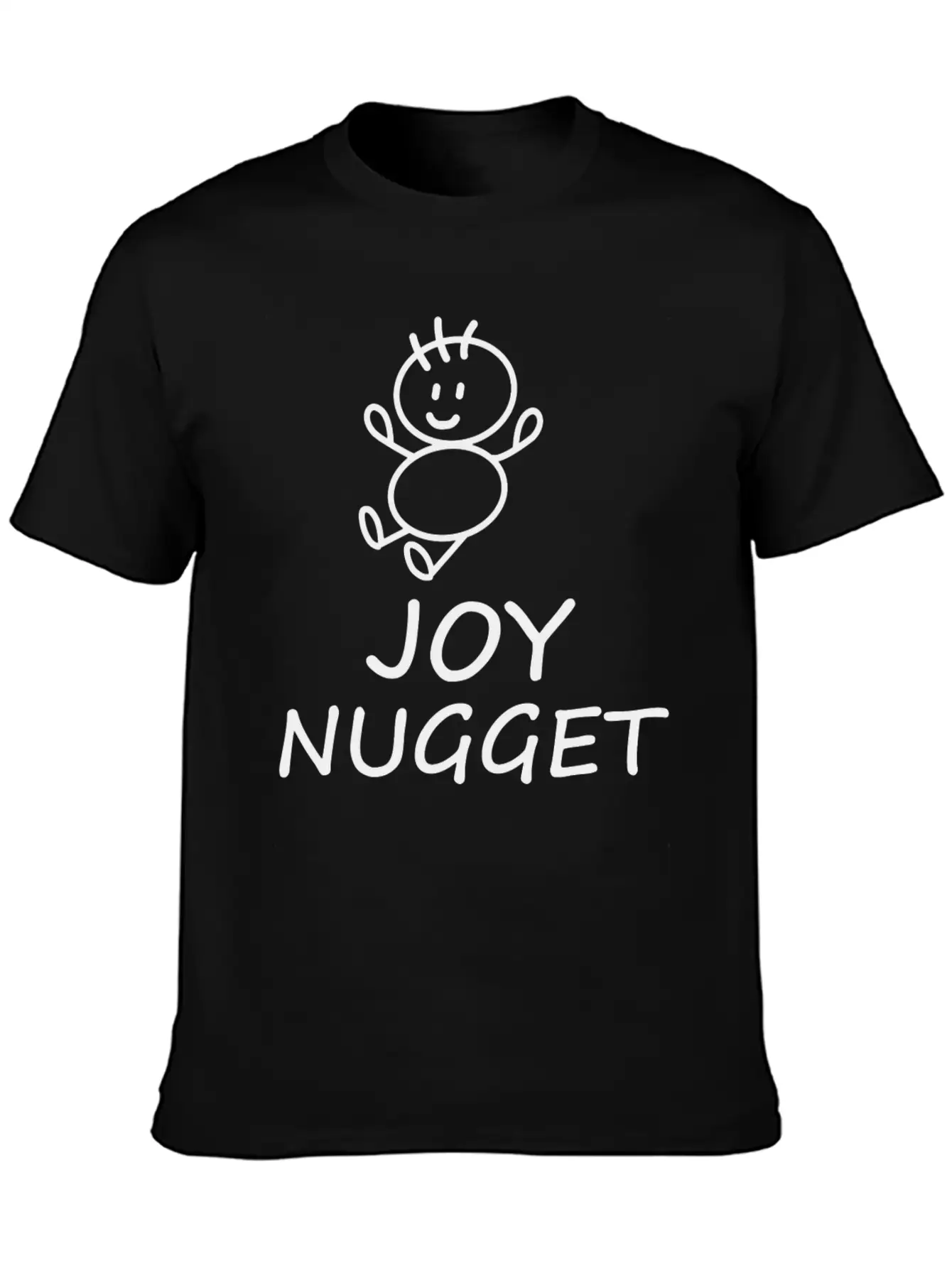 Happy Kid Joy Nugget Basic Graphic T-Shirt – Daily Comfort In Soft Cotton