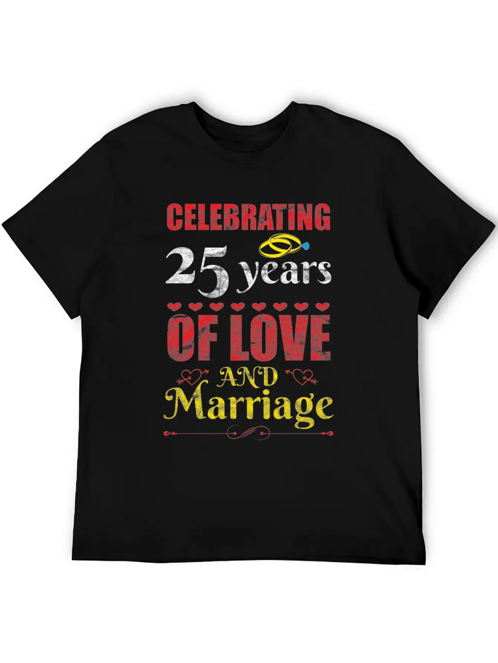 Happy Married And Forever Happy Essential Cotton Tee For Daily Outfits – Unisex Style