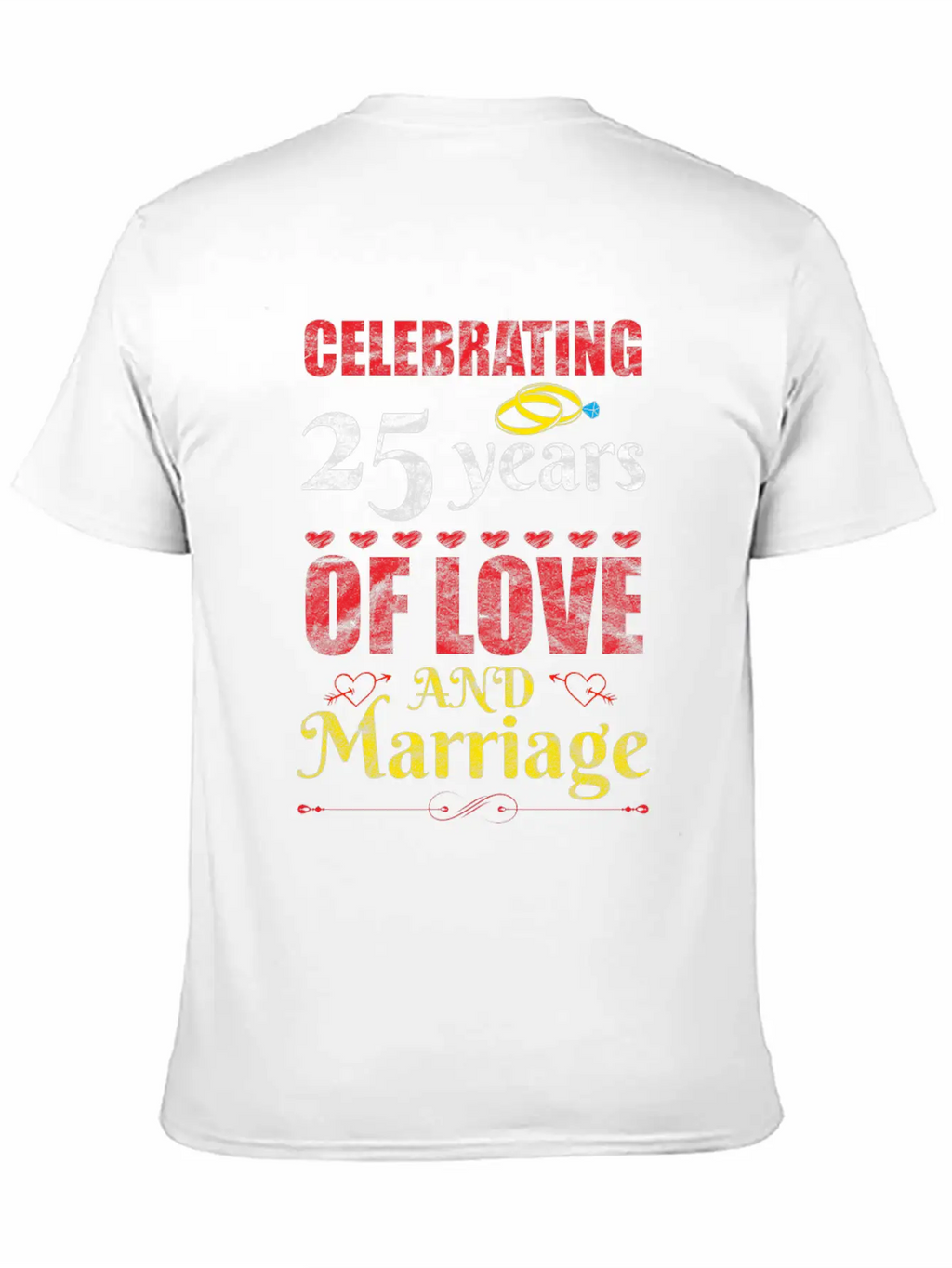 Happy Married And Forever Happy Essential Cotton Tee For Daily Outfits – Unisex Style