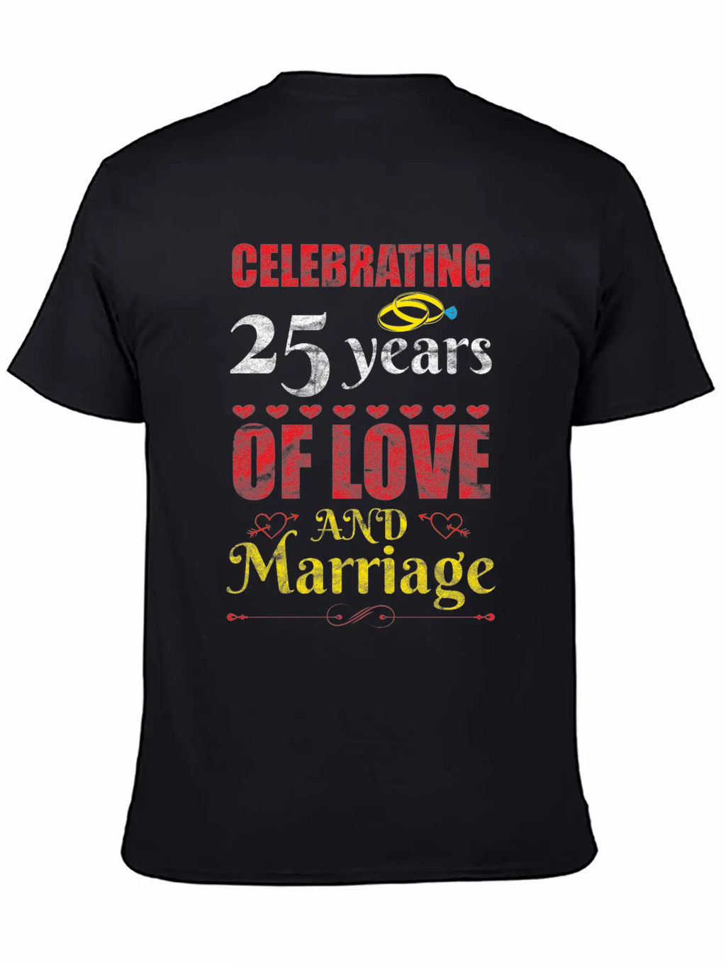 Happy Married And Forever Happy Essential Cotton Tee For Daily Outfits – Unisex Style