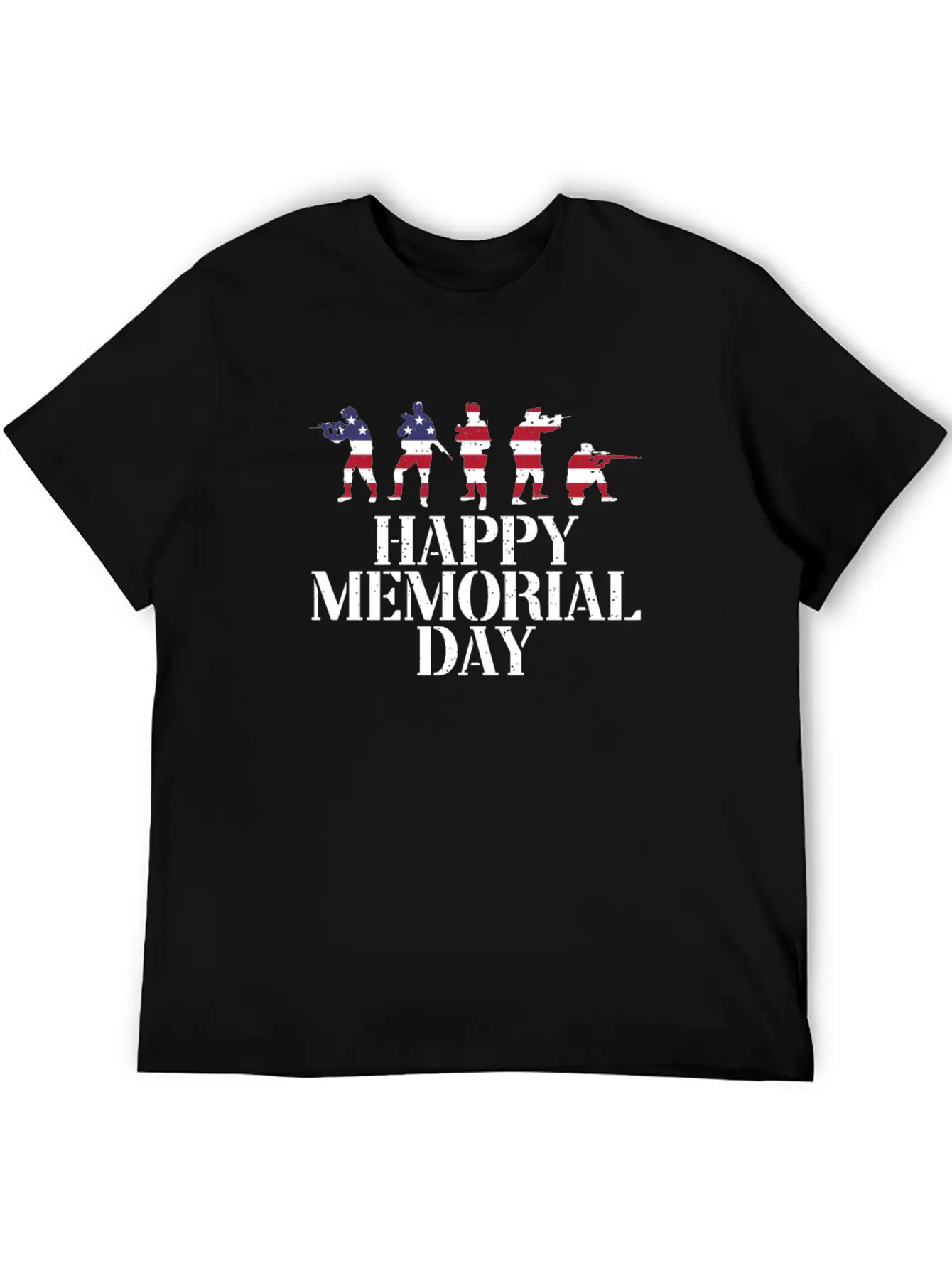 Happy Memorial Day Honor Soldiers Patrioticic Timeless Short Sleeve Tee – Comfy And Minimalist Design
