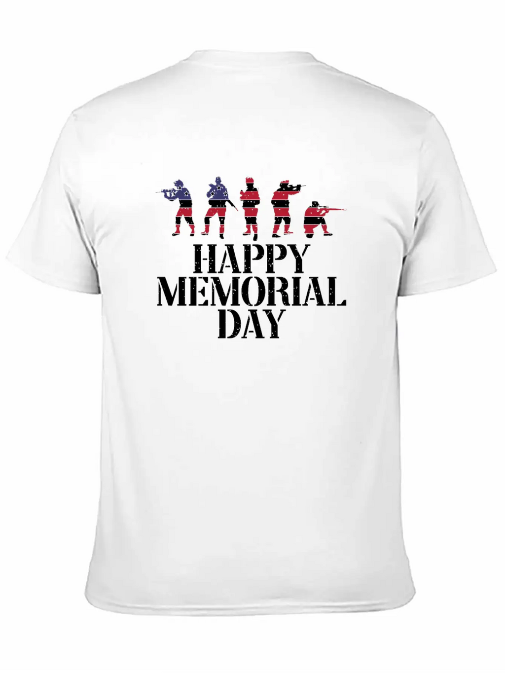 Happy Memorial Day Honor Soldiers Patrioticic Timeless Short Sleeve Tee – Comfy And Minimalist Design