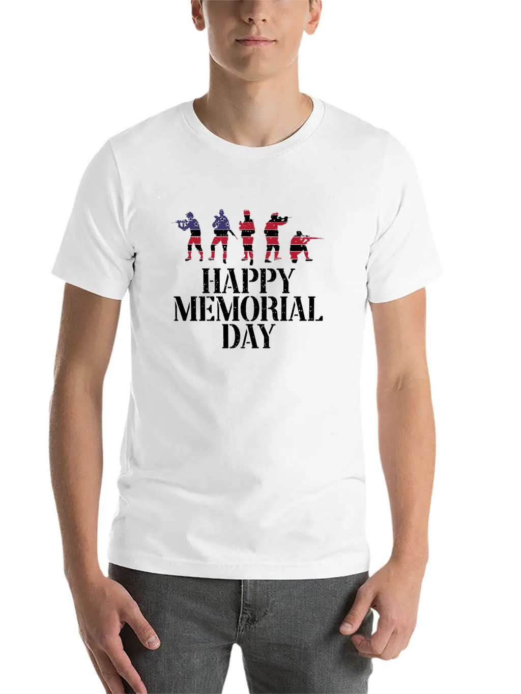Happy Memorial Day Honor Soldiers Patrioticic Timeless Short Sleeve Tee – Comfy And Minimalist Design