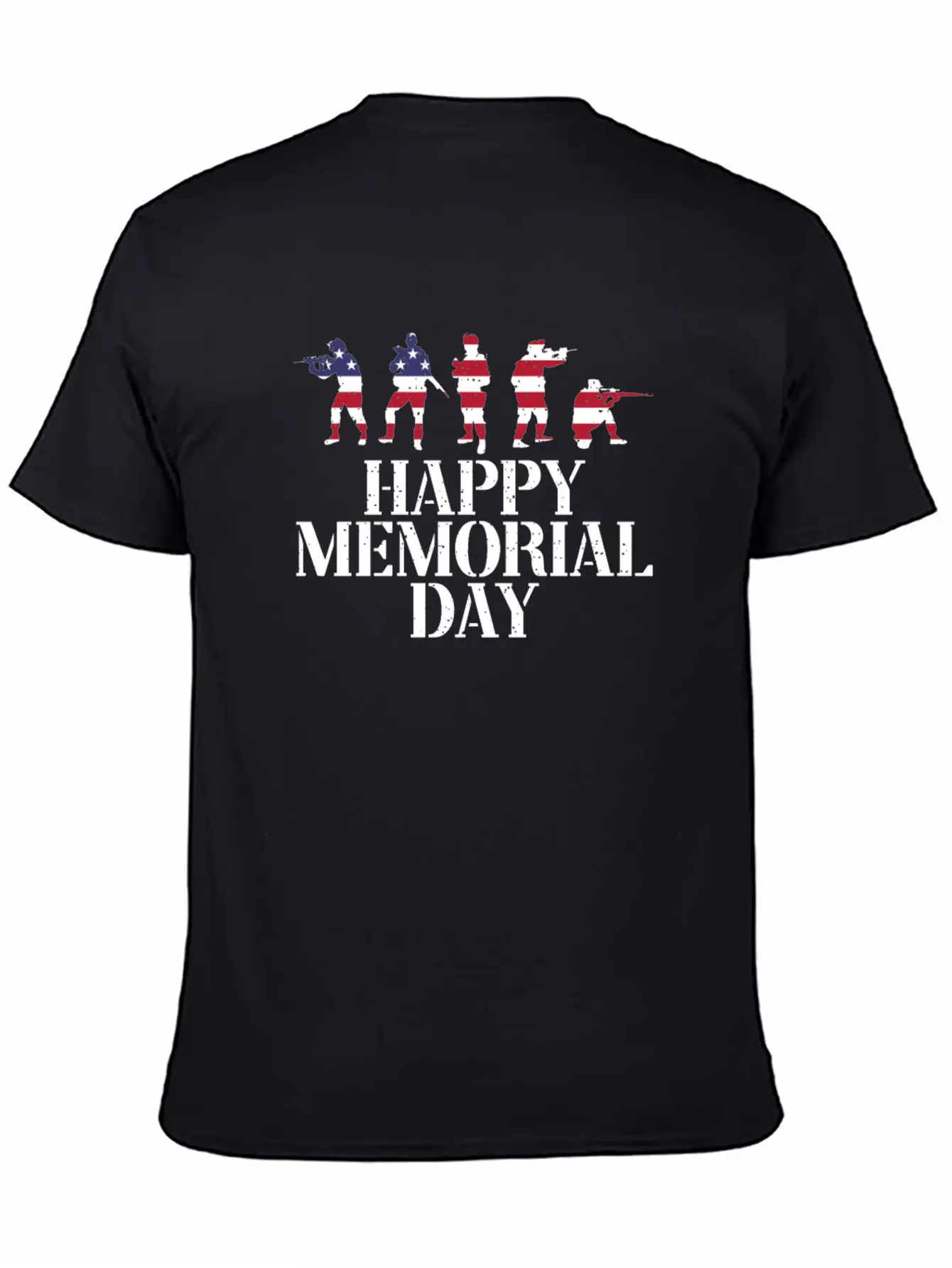 Happy Memorial Day Honor Soldiers Patrioticic Timeless Short Sleeve Tee – Comfy And Minimalist Design