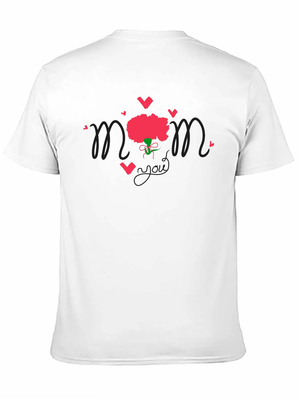 Happy Mother's Day Lettering Basic Graphic T-Shirt – Daily Comfort In Soft Cotton