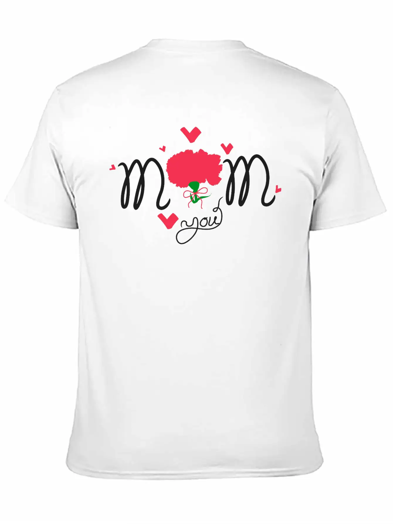 Happy Mother's Day Lettering Basic Graphic T-Shirt – Daily Comfort In Soft Cotton