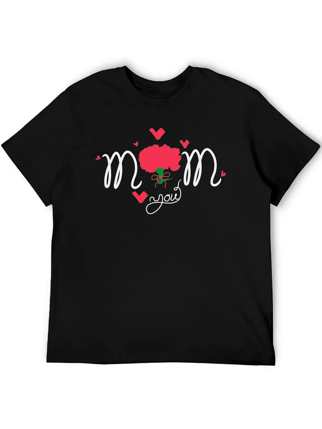 Happy Mother's Day Lettering Basic Graphic T-Shirt – Daily Comfort In Soft Cotton