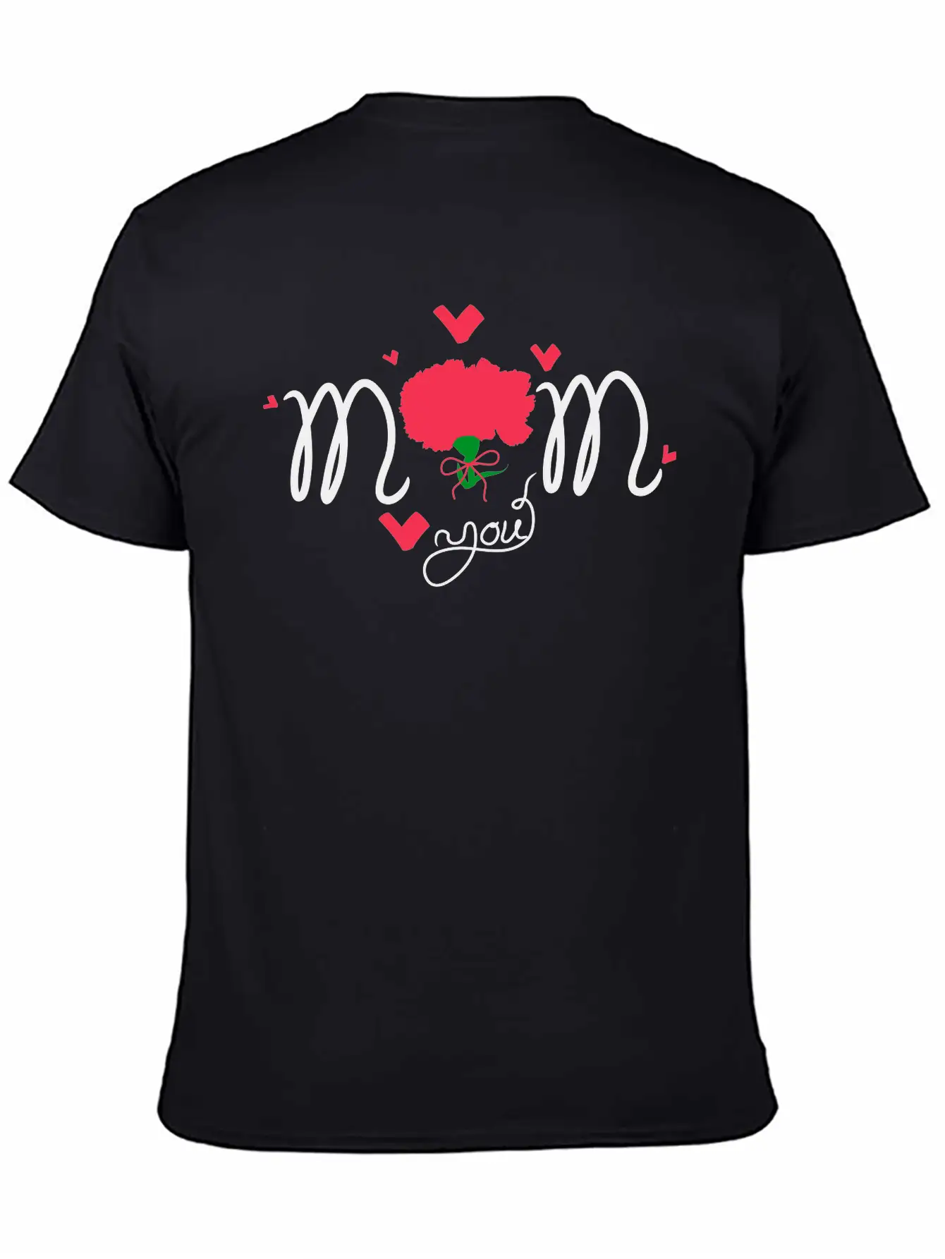 Happy Mother's Day Lettering Basic Graphic T-Shirt – Daily Comfort In Soft Cotton