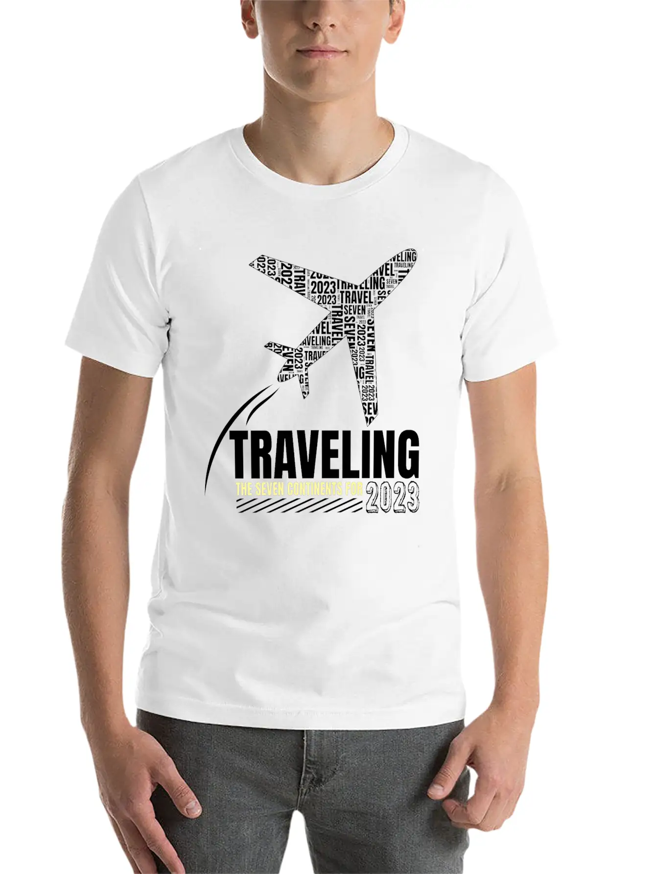 Happy New Year 2023 Breathable Soft Cotton T-Shirt – Timeless Casual Look