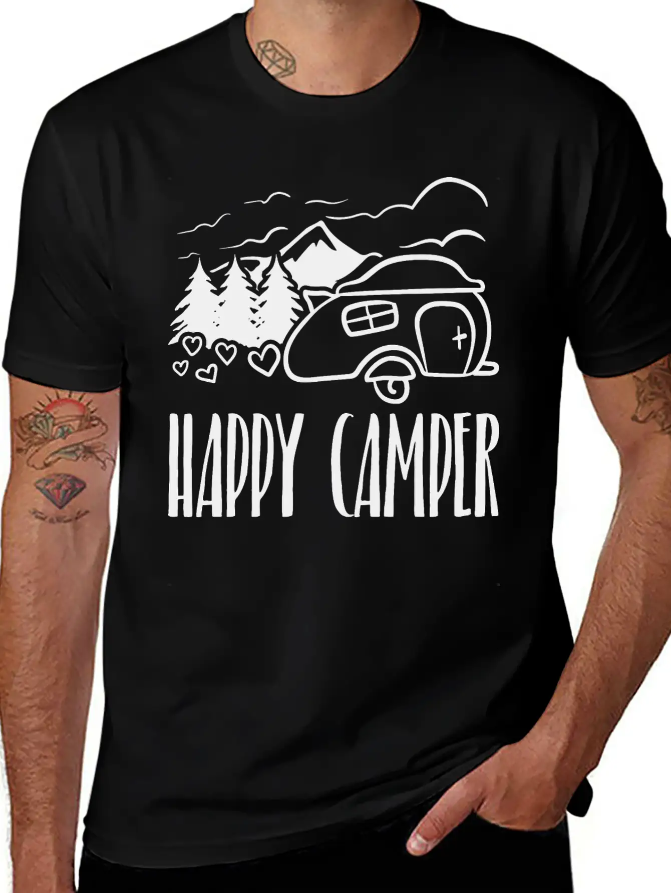 Happy Relaxed Everyday Tee – Lightweight And Durable Cotton