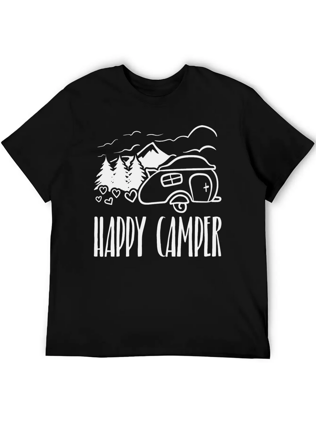Happy Relaxed Everyday Tee – Lightweight And Durable Cotton