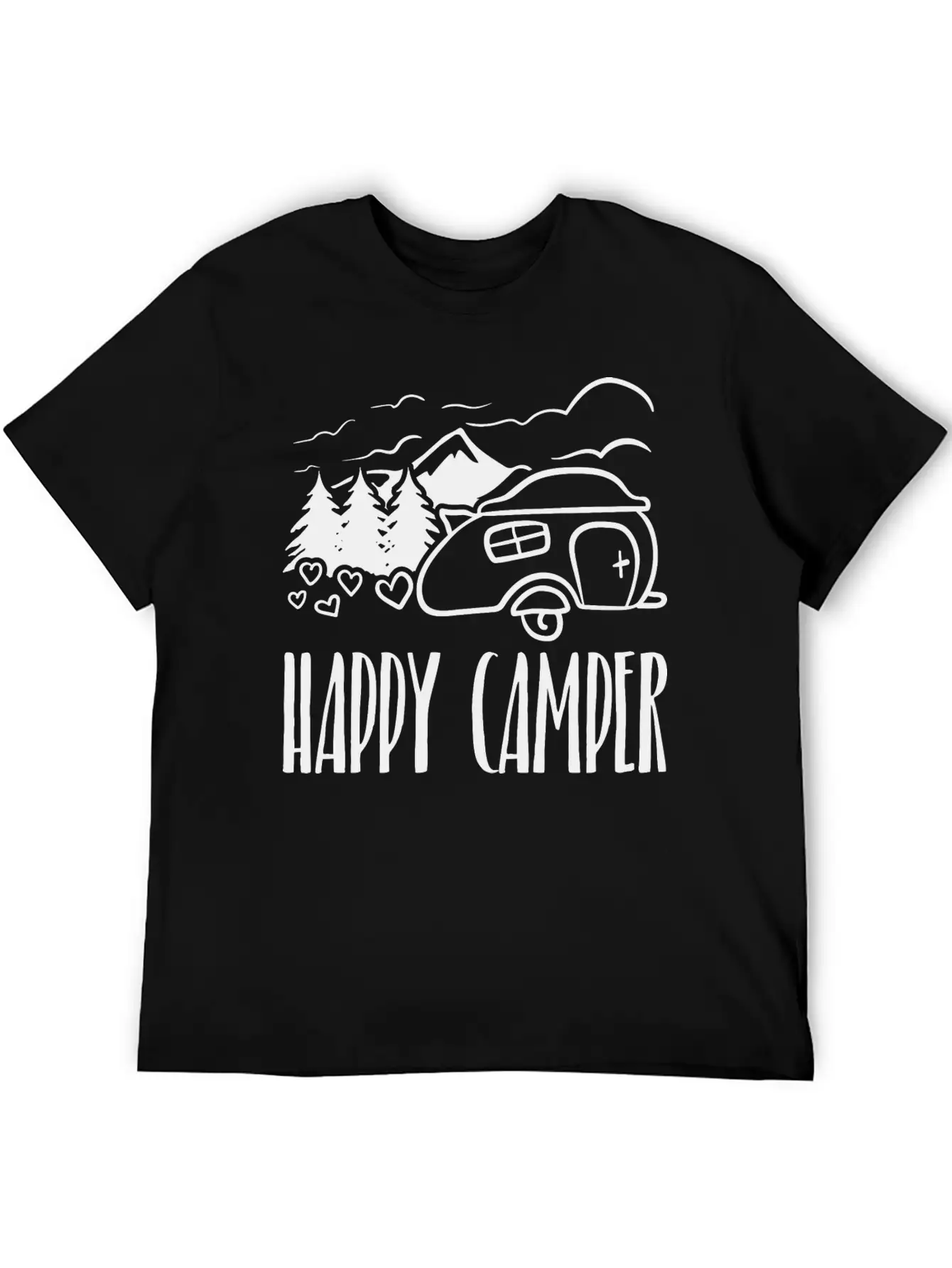 Happy Relaxed Everyday Tee – Lightweight And Durable Cotton