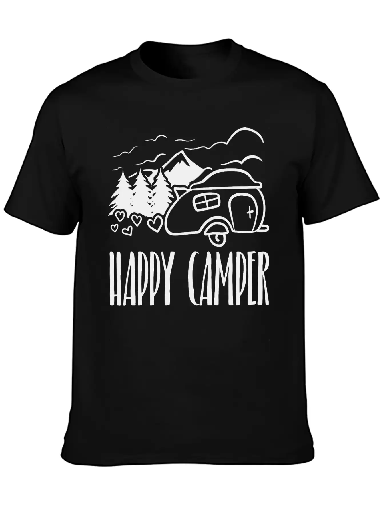 Happy Relaxed Everyday Tee – Lightweight And Durable Cotton