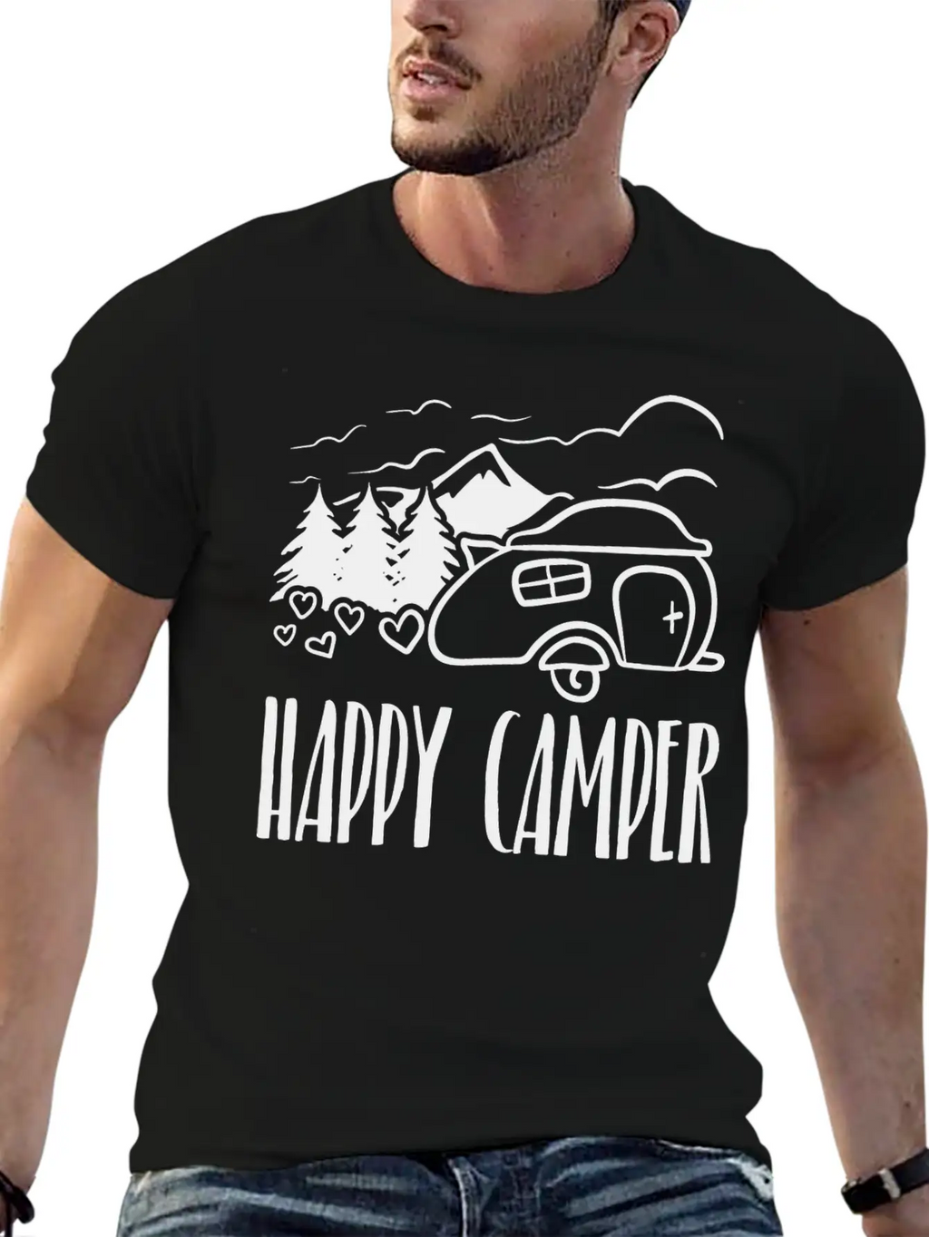 Happy Relaxed Everyday Tee – Lightweight And Durable Cotton