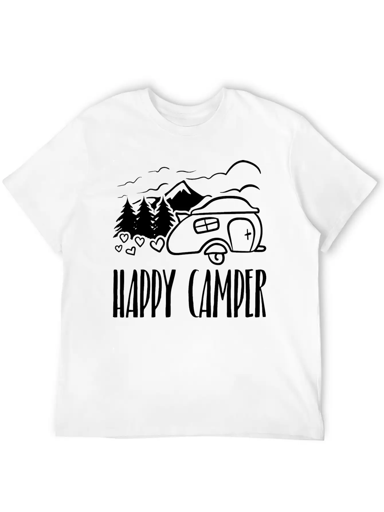 Happy Relaxed Everyday Tee – Lightweight And Durable Cotton