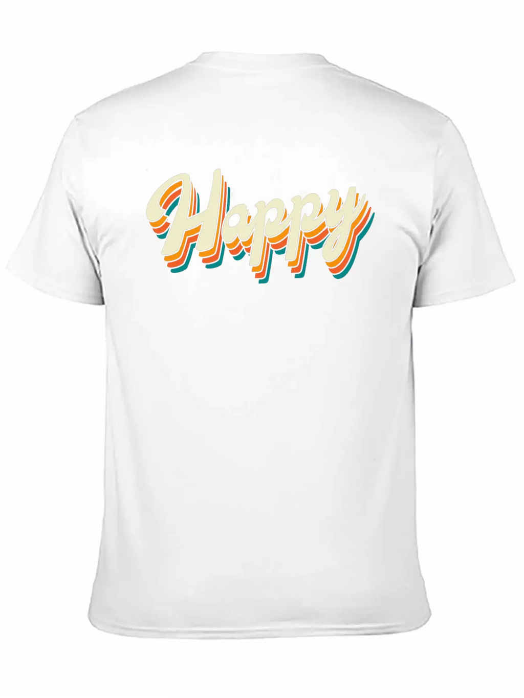 Happy Timeless Short Sleeve Tee – Comfy And Minimalist Design