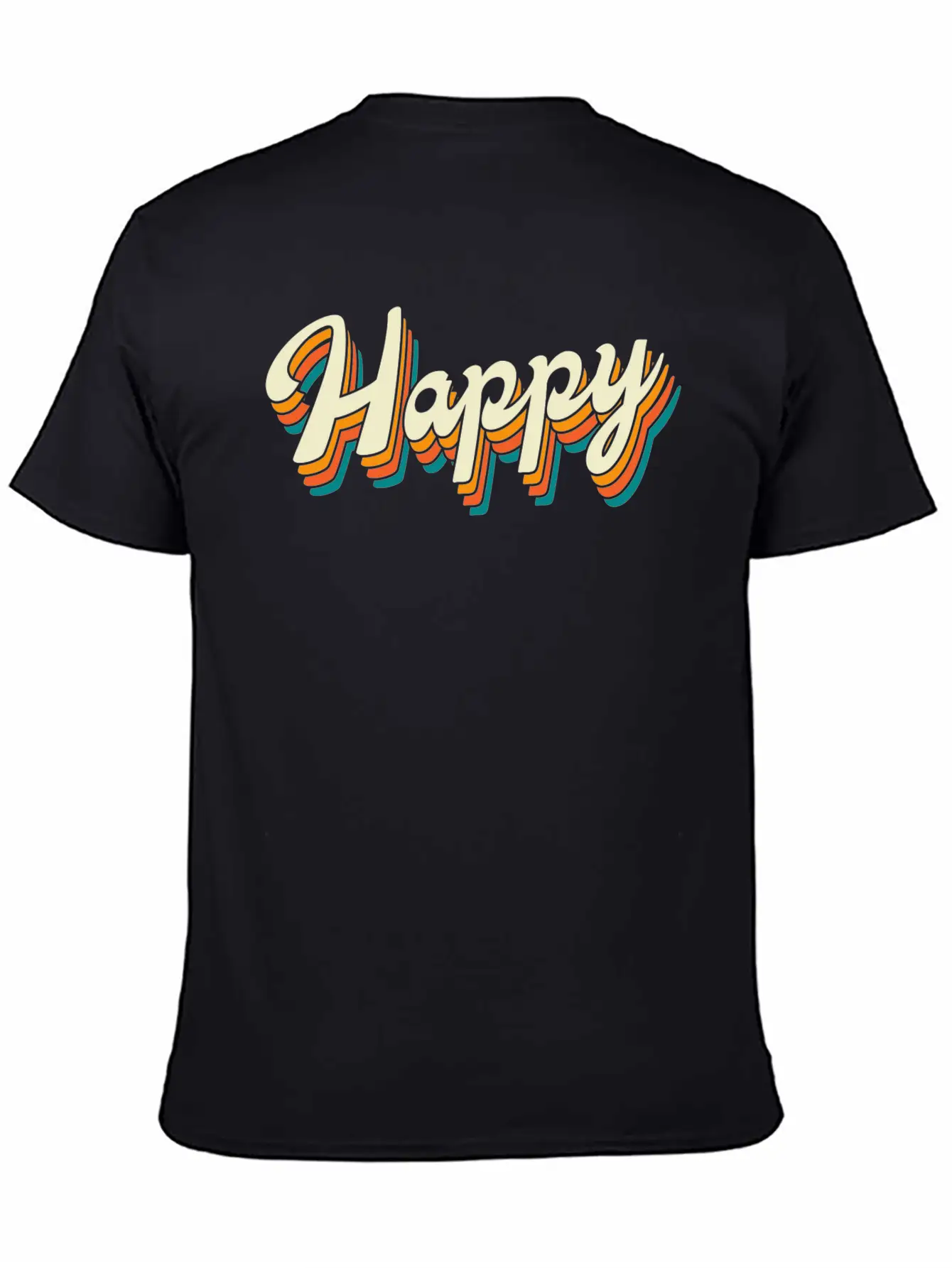 Happy Timeless Short Sleeve Tee – Comfy And Minimalist Design