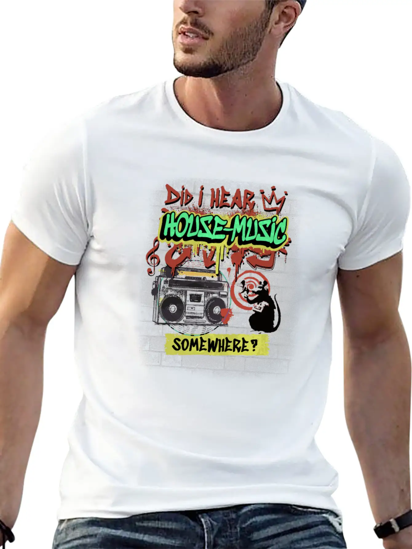 Hardcore Rave Music Raver 90s EDM DJ Rave Techno Relaxed Everyday Tee – Lightweight And Durable Cotton