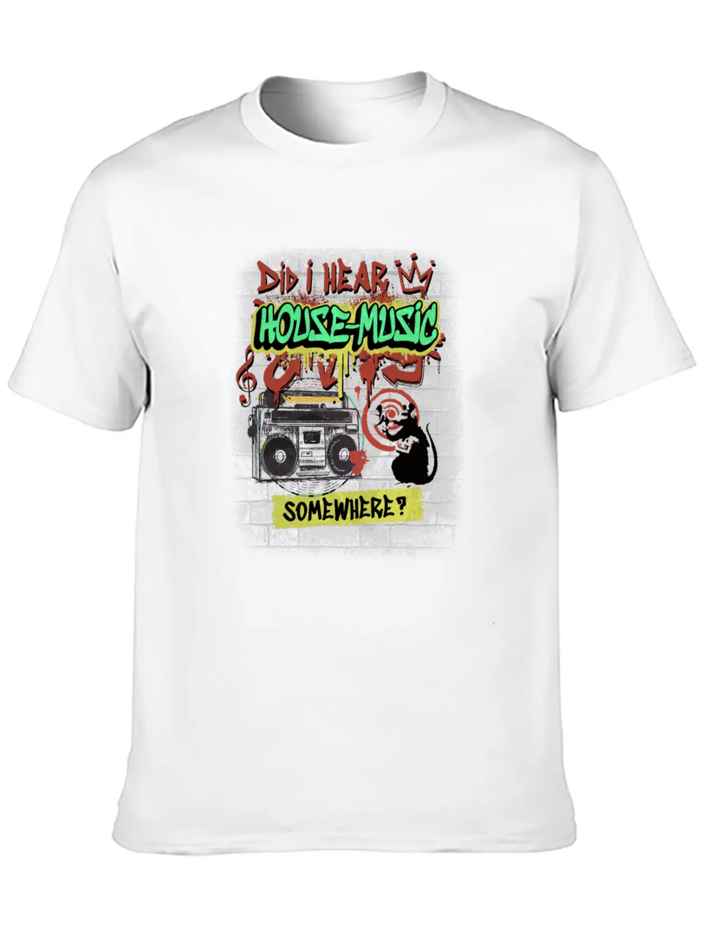 Hardcore Rave Music Raver 90s EDM DJ Rave Techno Relaxed Everyday Tee – Lightweight And Durable Cotton