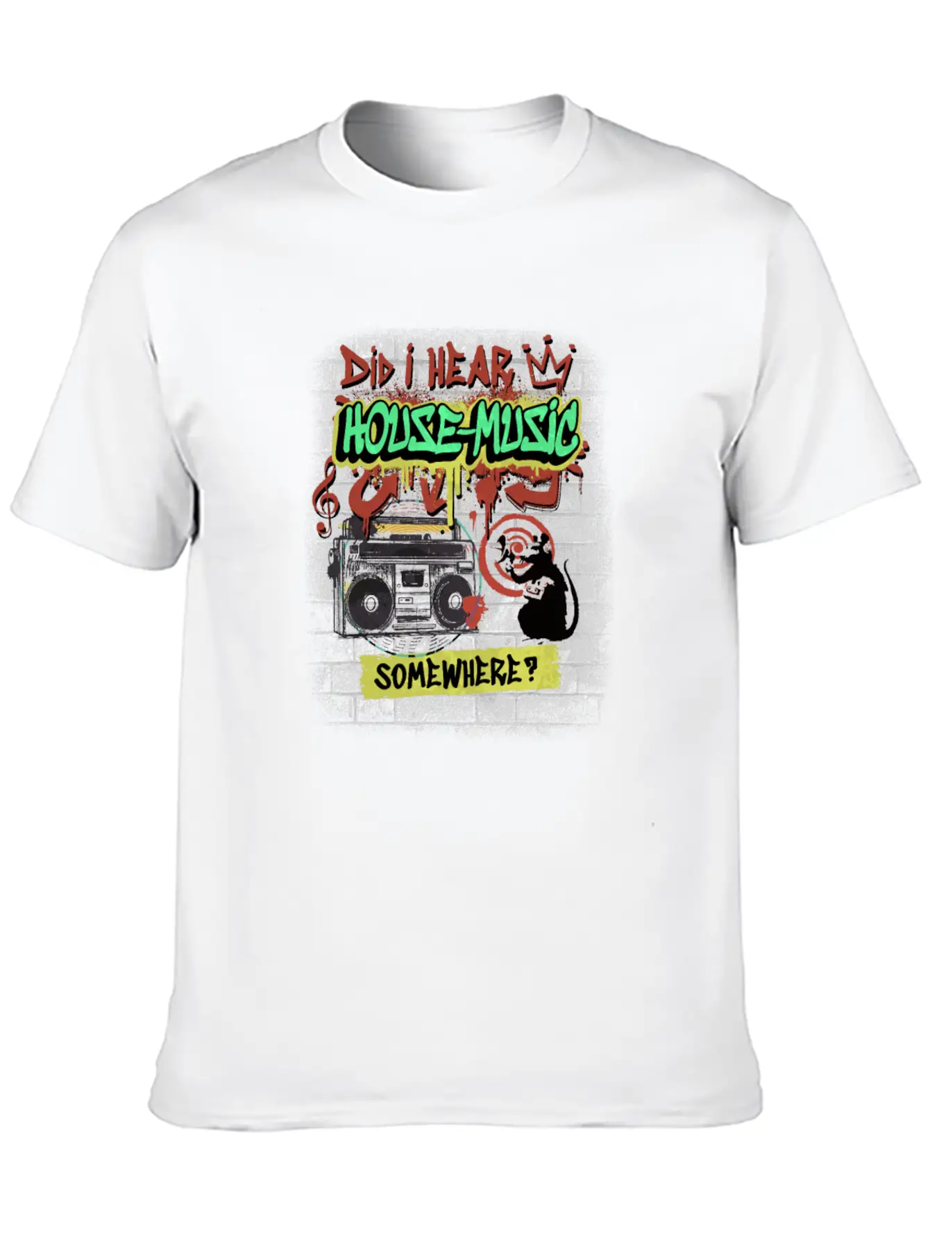 Hardcore Rave Music Raver 90s EDM DJ Rave Techno Relaxed Everyday Tee – Lightweight And Durable Cotton