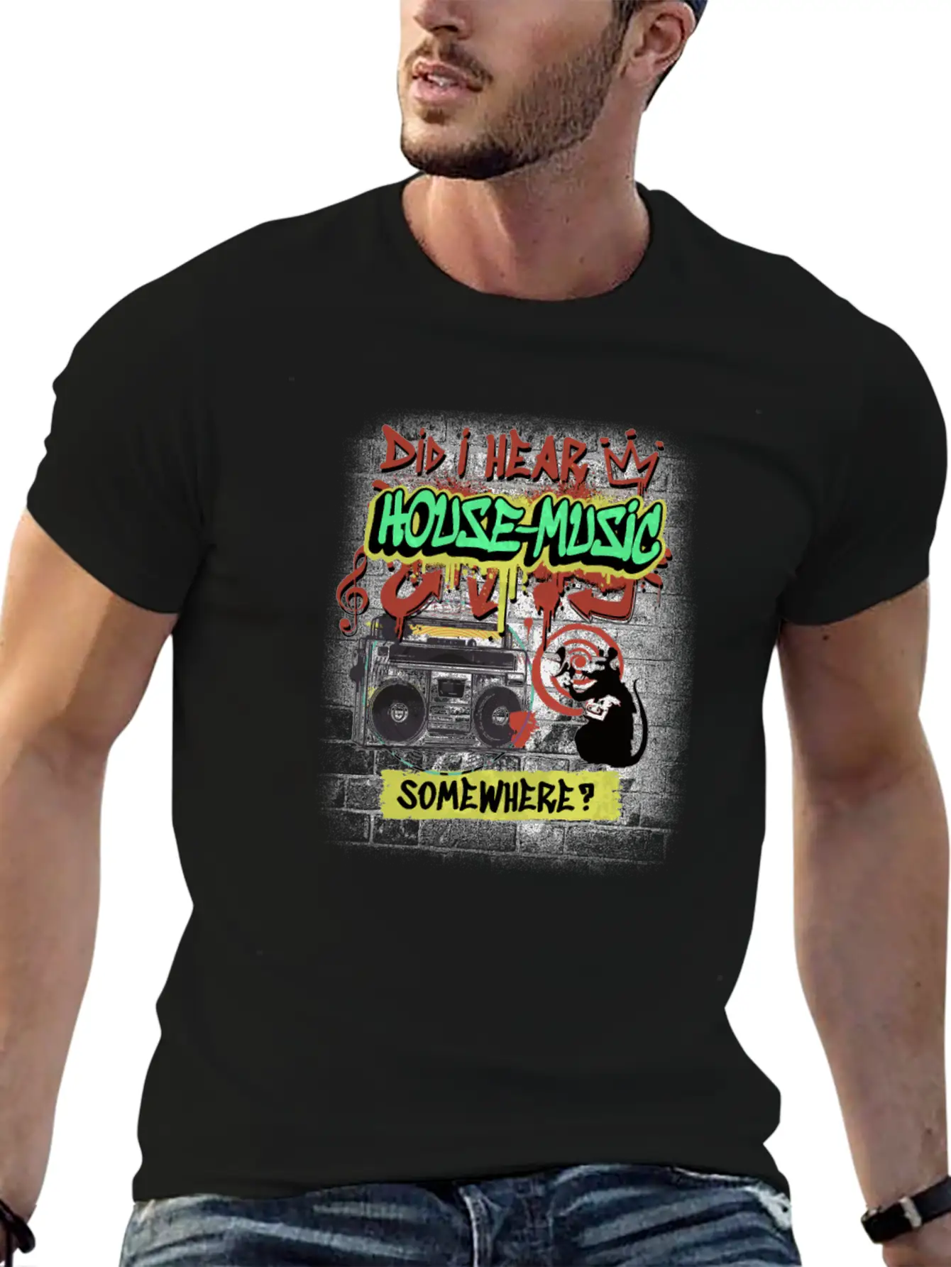 Hardcore Rave Music Raver 90s EDM DJ Rave Techno Relaxed Everyday Tee – Lightweight And Durable Cotton