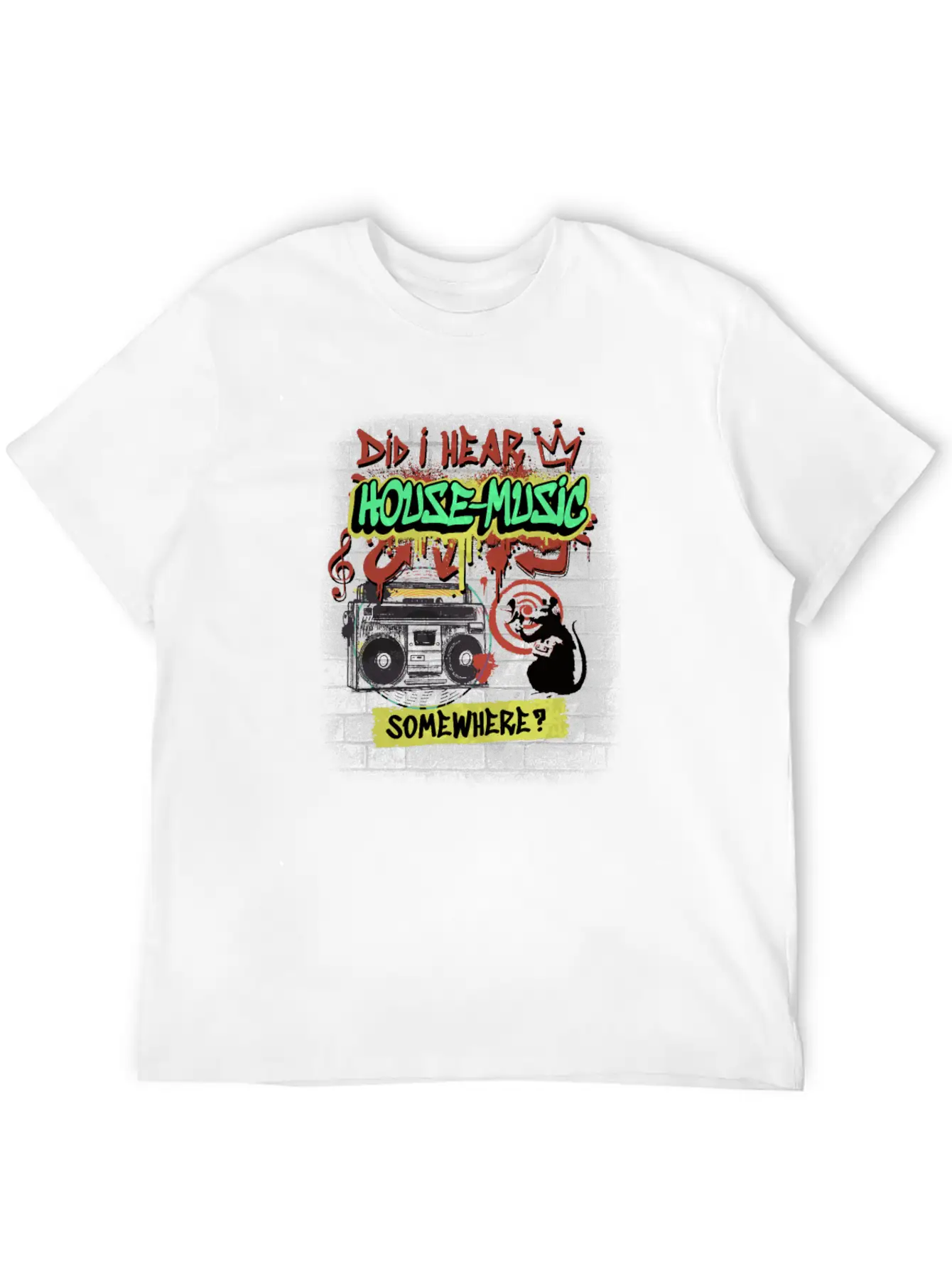 Hardcore Rave Music Raver 90s EDM DJ Rave Techno Relaxed Everyday Tee – Lightweight And Durable Cotton