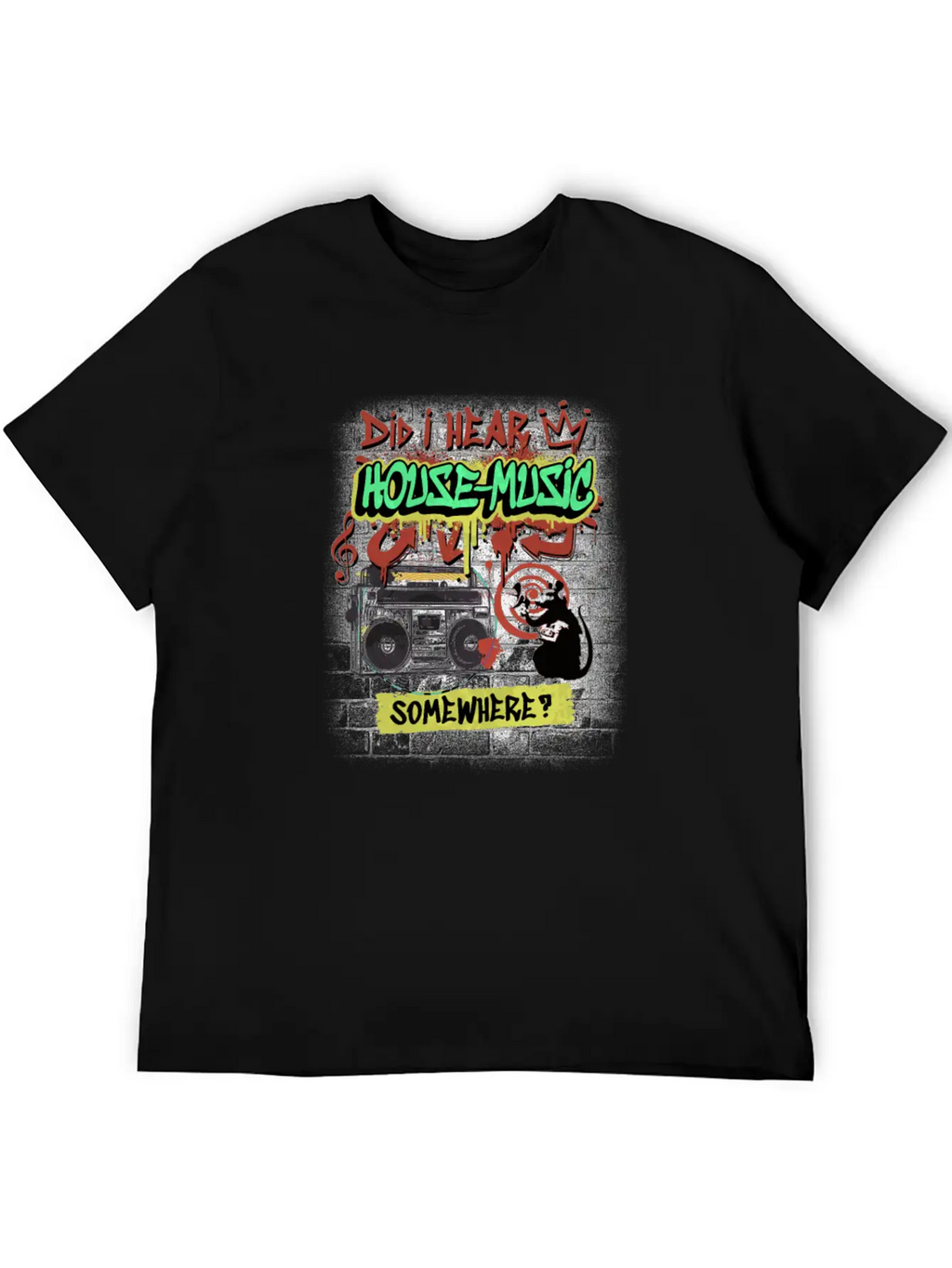 Hardcore Rave Music Raver 90s EDM DJ Rave Techno Relaxed Everyday Tee – Lightweight And Durable Cotton