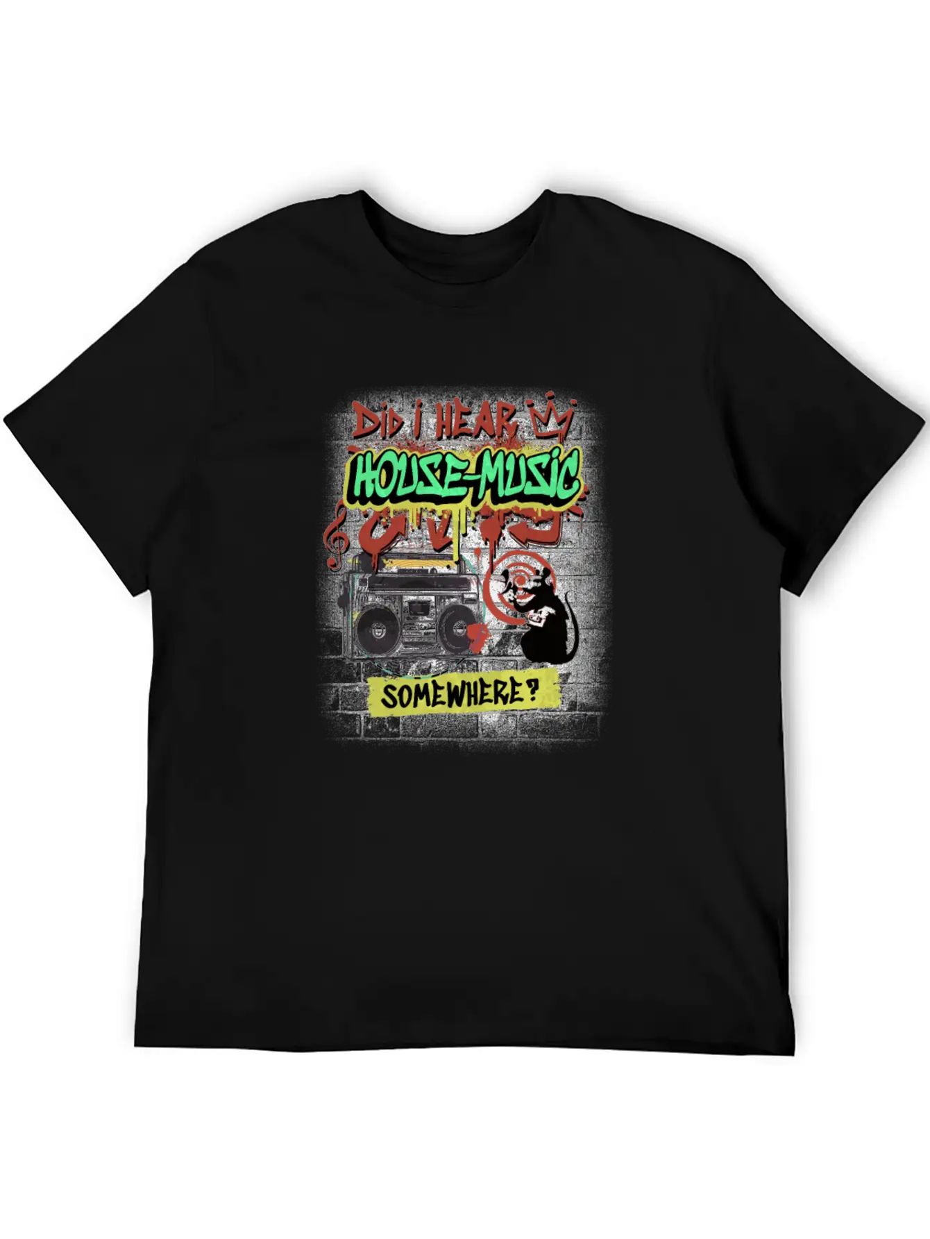 Hardcore Rave Music Raver 90s EDM DJ Rave Techno Relaxed Everyday Tee – Lightweight And Durable Cotton