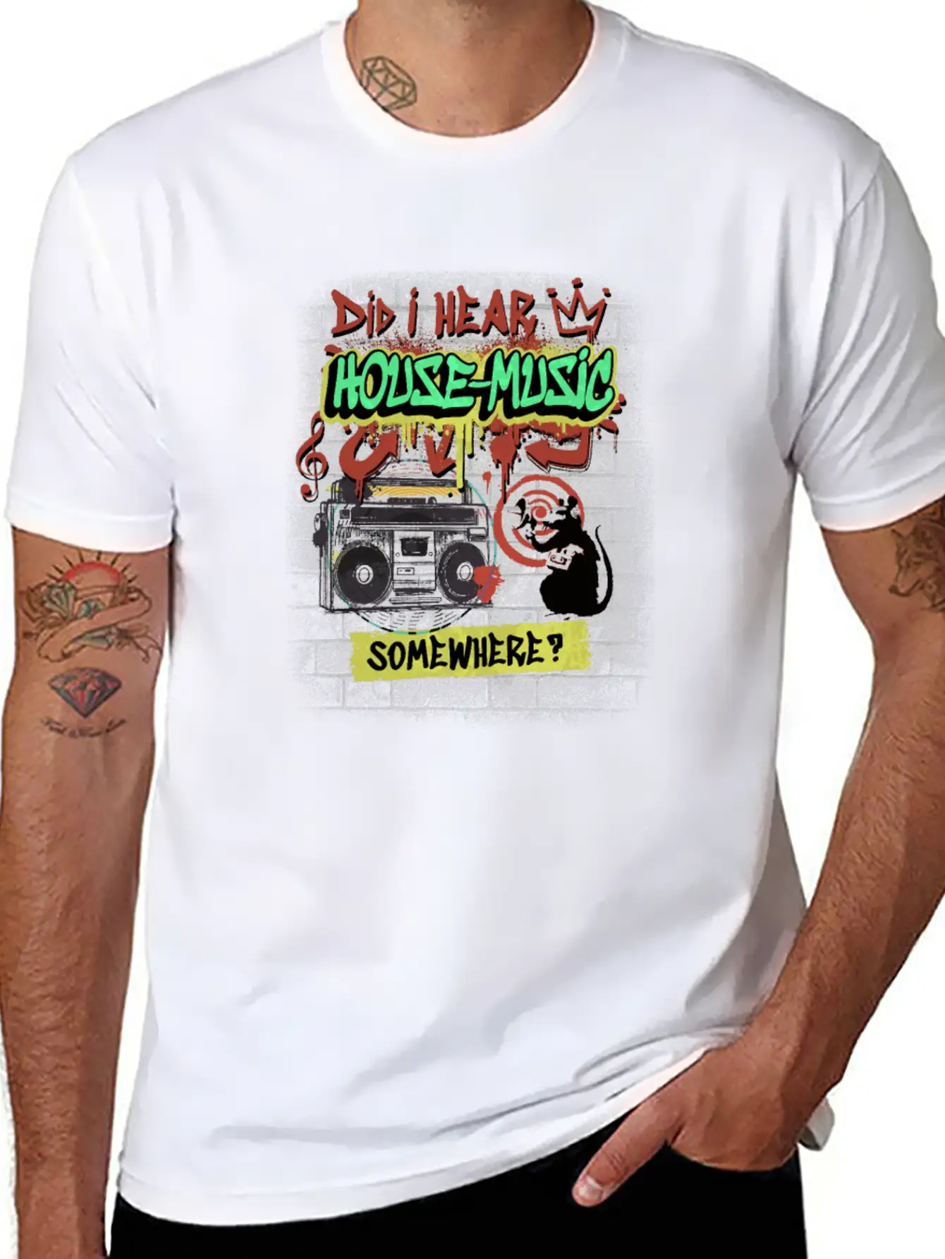 Hardcore Rave Music Raver 90s EDM DJ Rave Techno Relaxed Everyday Tee – Lightweight And Durable Cotton