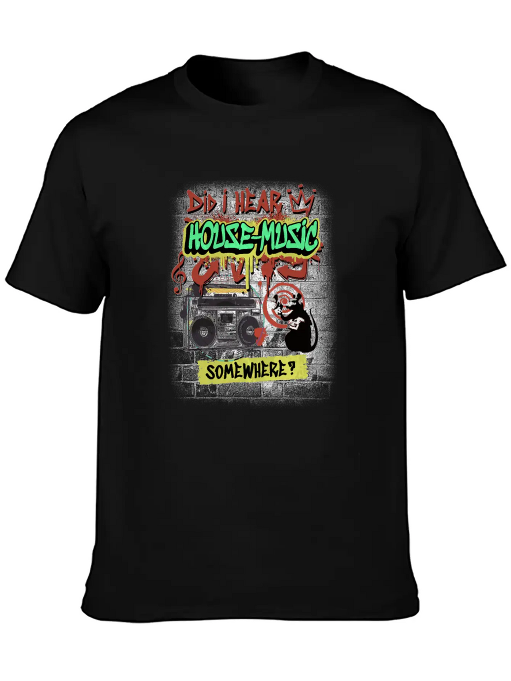 Hardcore Rave Music Raver 90s EDM DJ Rave Techno Relaxed Everyday Tee – Lightweight And Durable Cotton