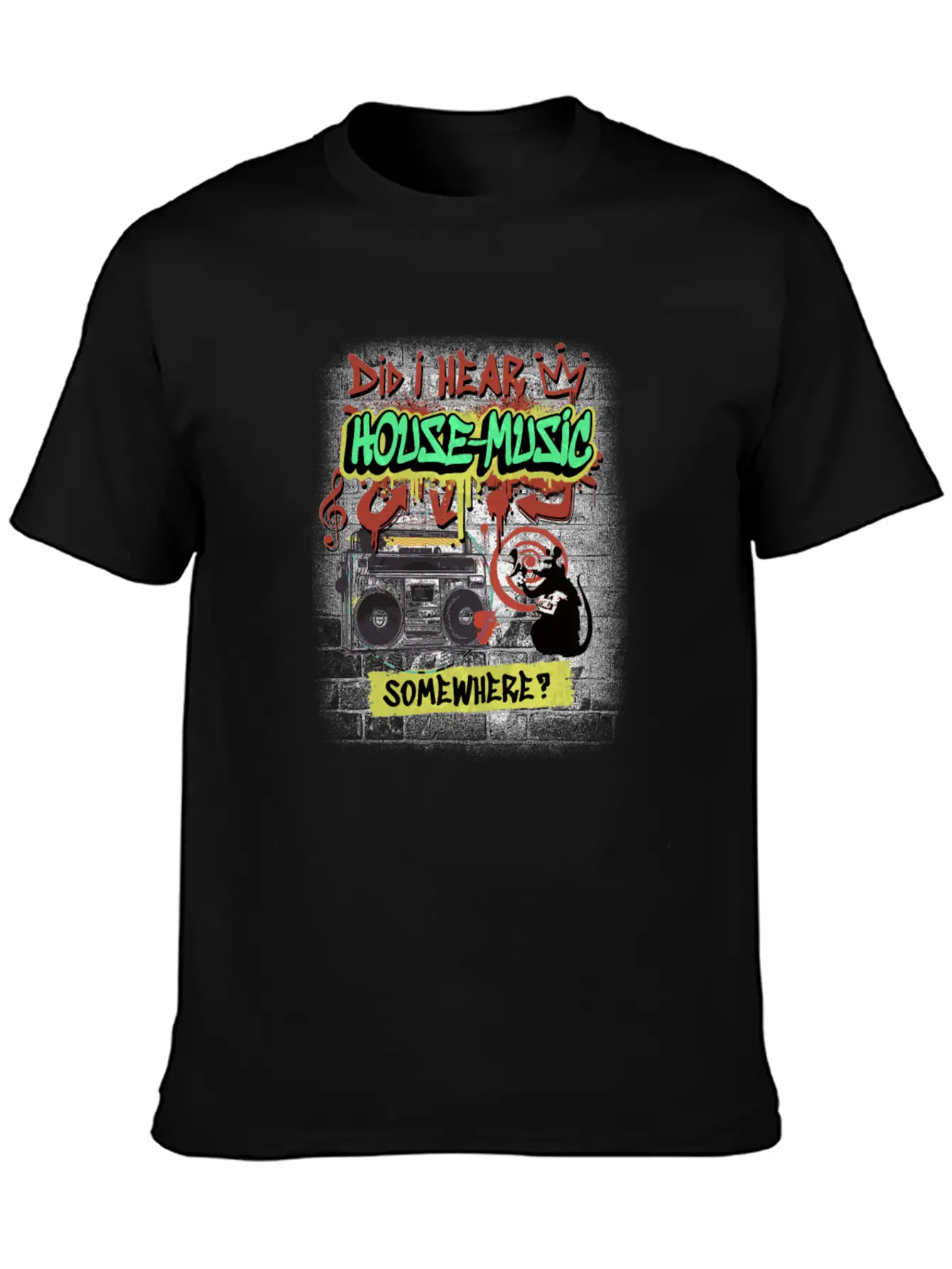 Hardcore Rave Music Raver 90s EDM DJ Rave Techno Relaxed Everyday Tee – Lightweight And Durable Cotton