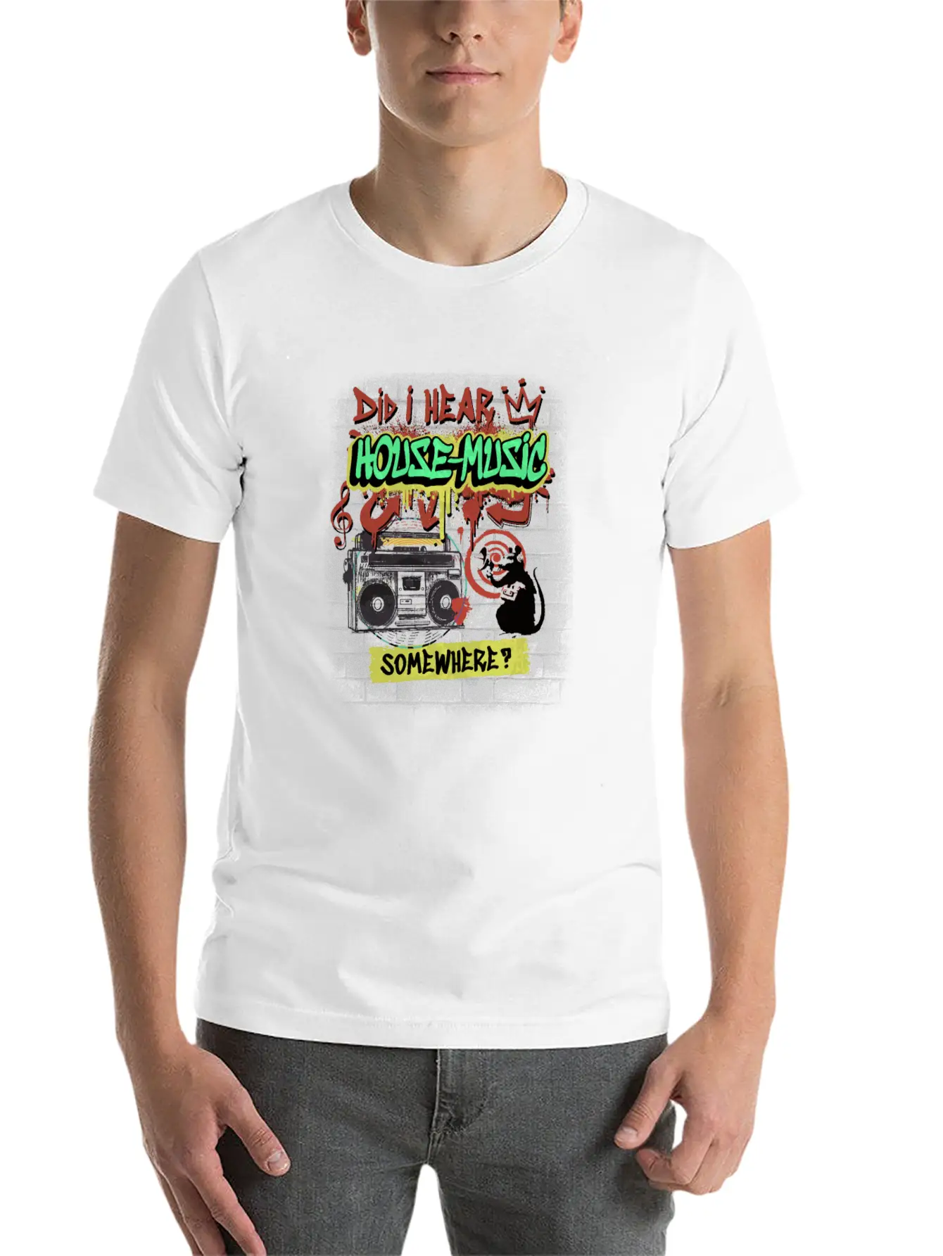 Hardcore Rave Music Raver 90s EDM DJ Rave Techno Relaxed Everyday Tee – Lightweight And Durable Cotton