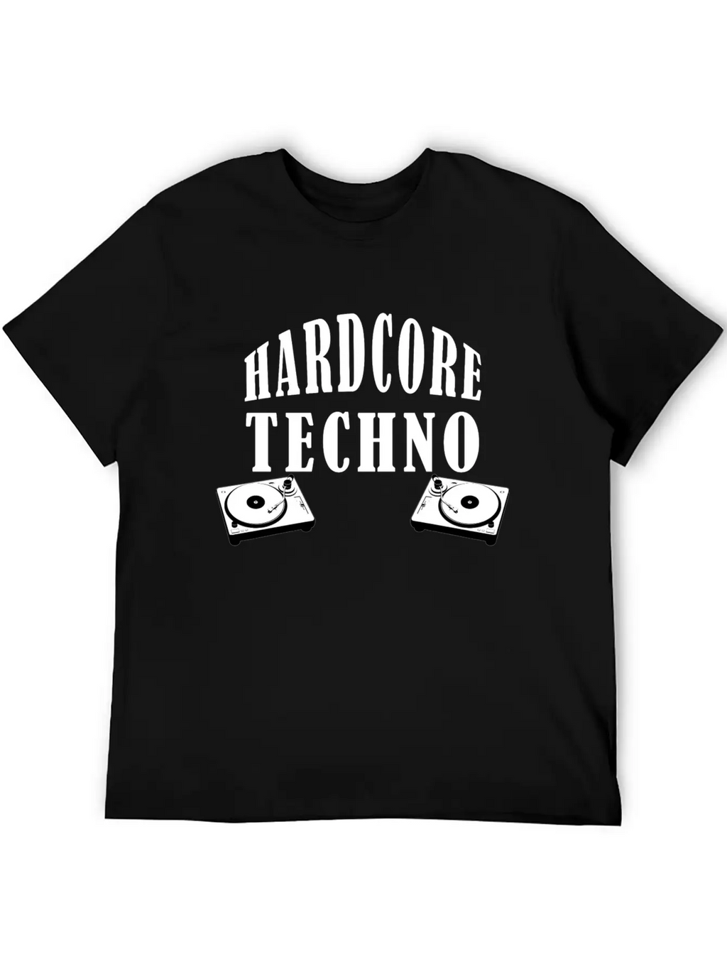 HARDCORE TECHNO Cool Music Giftidea Festival Breathable Soft Cotton T-Shirt – Timeless Casual Look