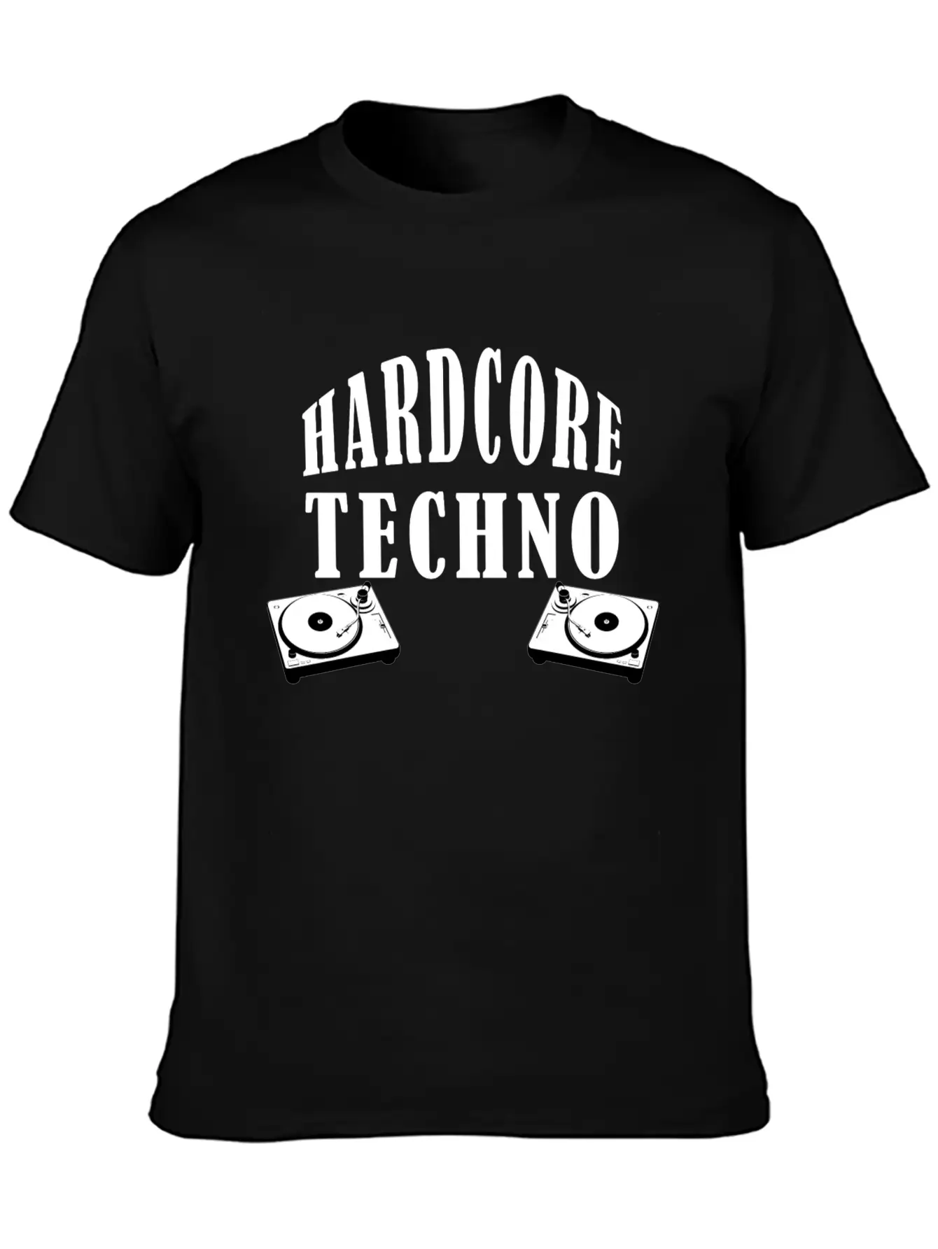 HARDCORE TECHNO Cool Music Giftidea Festival Breathable Soft Cotton T-Shirt – Timeless Casual Look