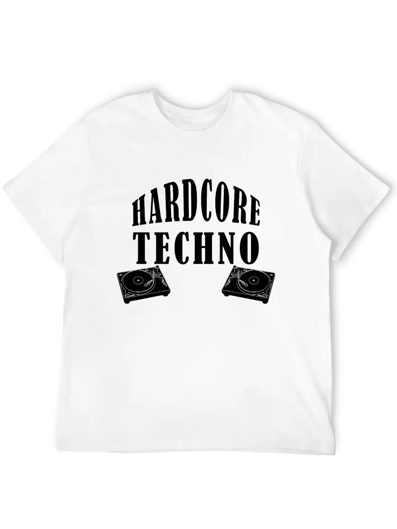 HARDCORE TECHNO Cool Music Giftidea Festival Breathable Soft Cotton T-Shirt – Timeless Casual Look