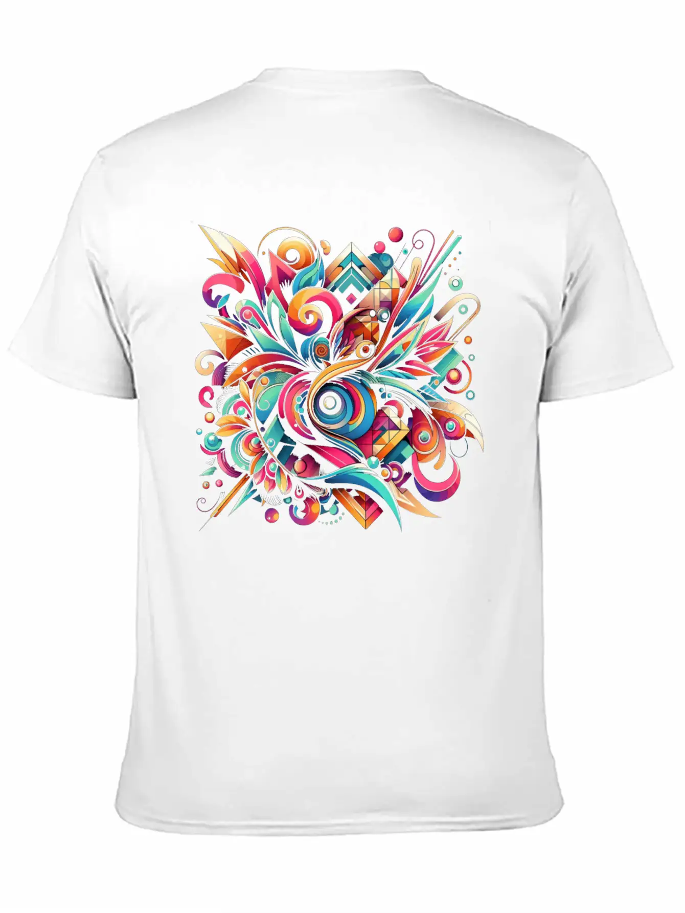 Harmony Of Colors Unisex Casual T-Shirt – Clean Design For Daily Comfort