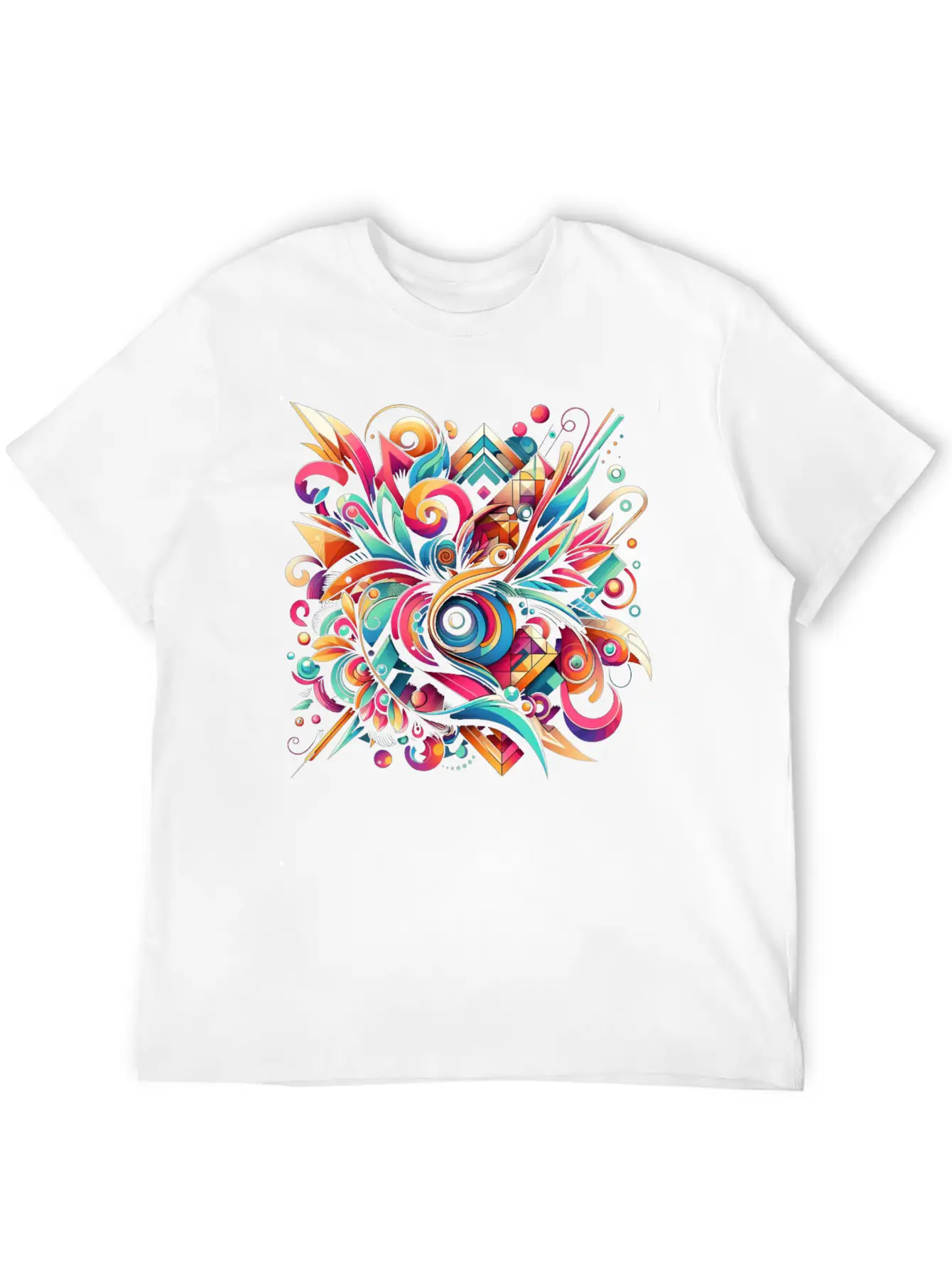 Harmony Of Colors Unisex Casual T-Shirt – Clean Design For Daily Comfort