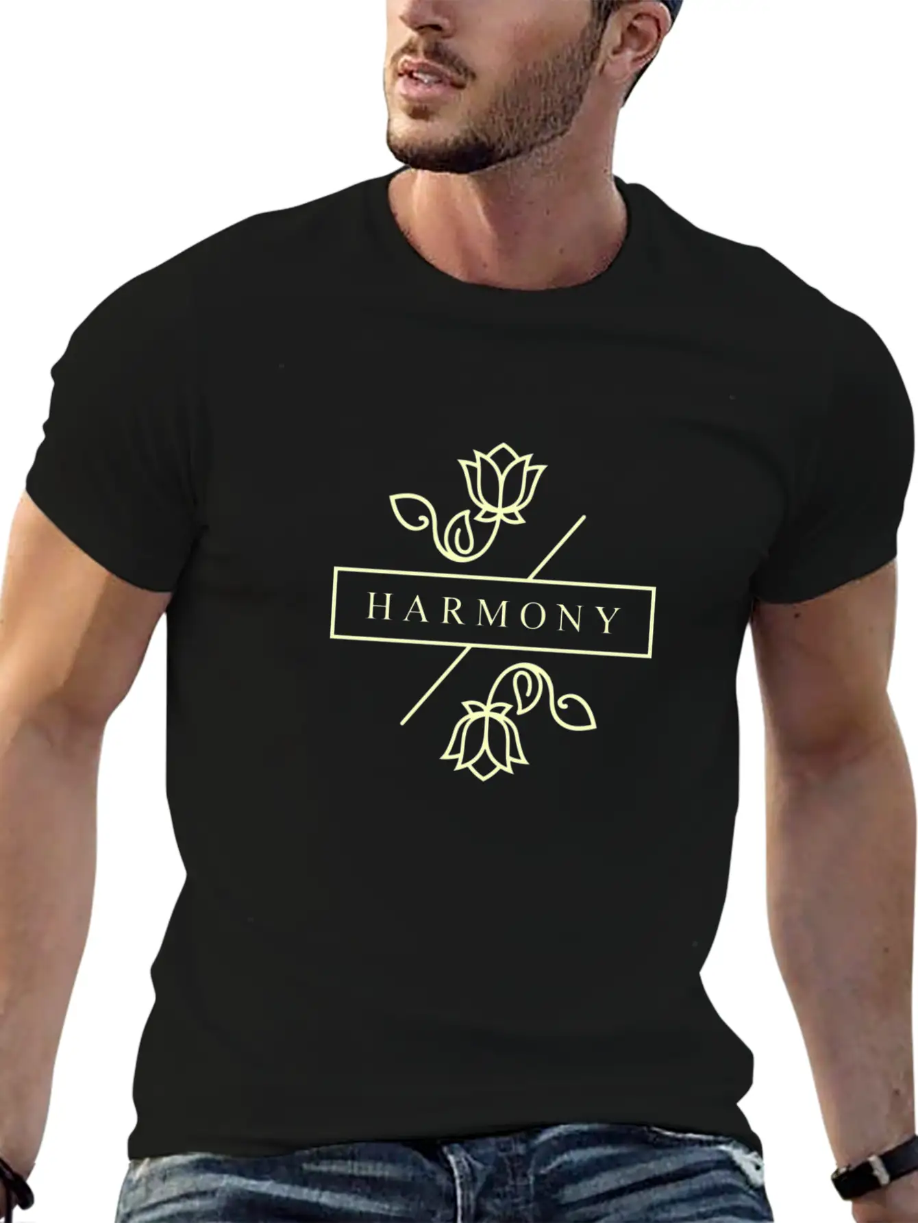 Harmony Unisex Casual T-Shirt – Clean Design For Daily Comfort