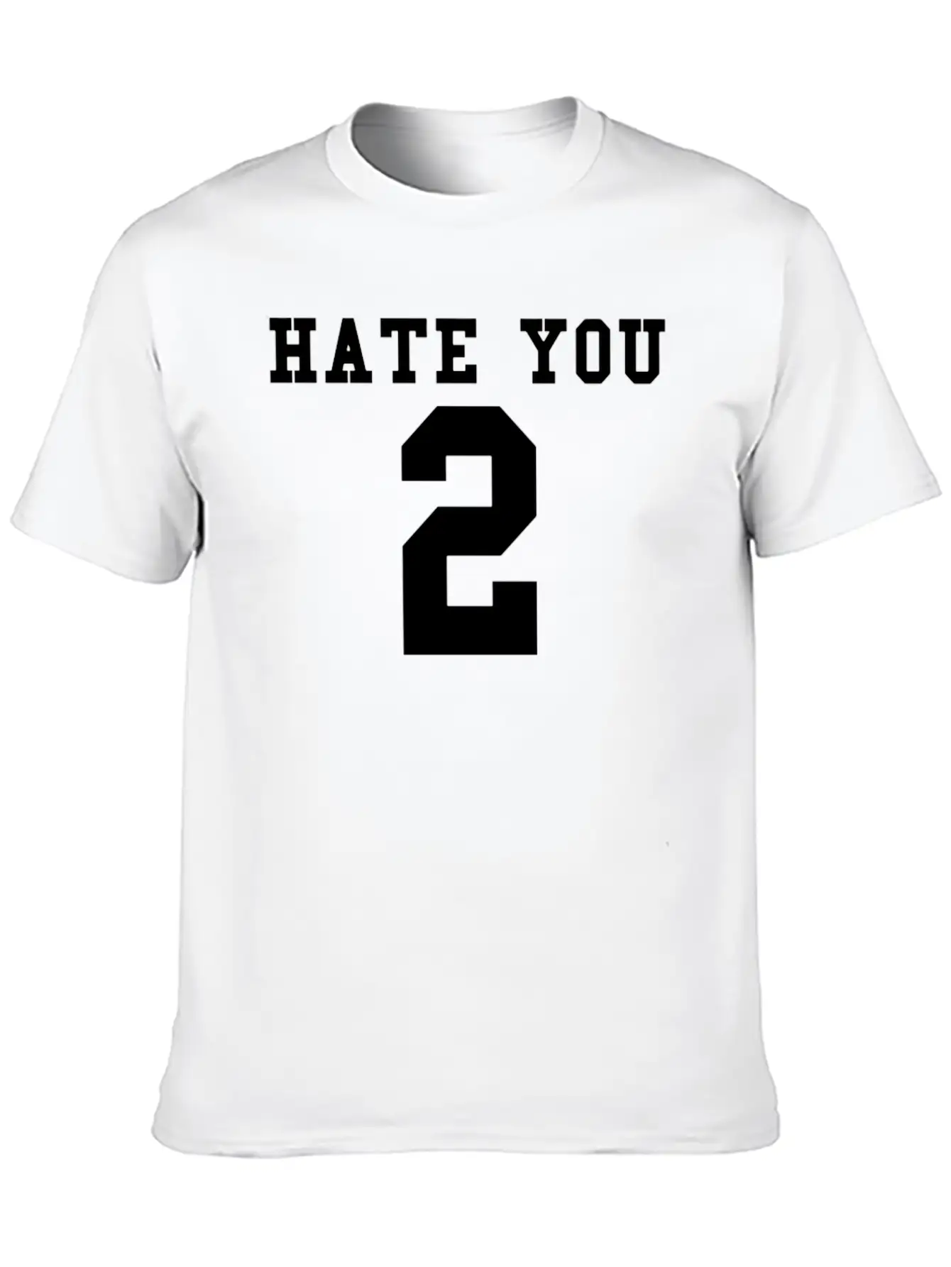 Hate You 2 Classic Cotton Tee – Unisex Comfort For Any Season