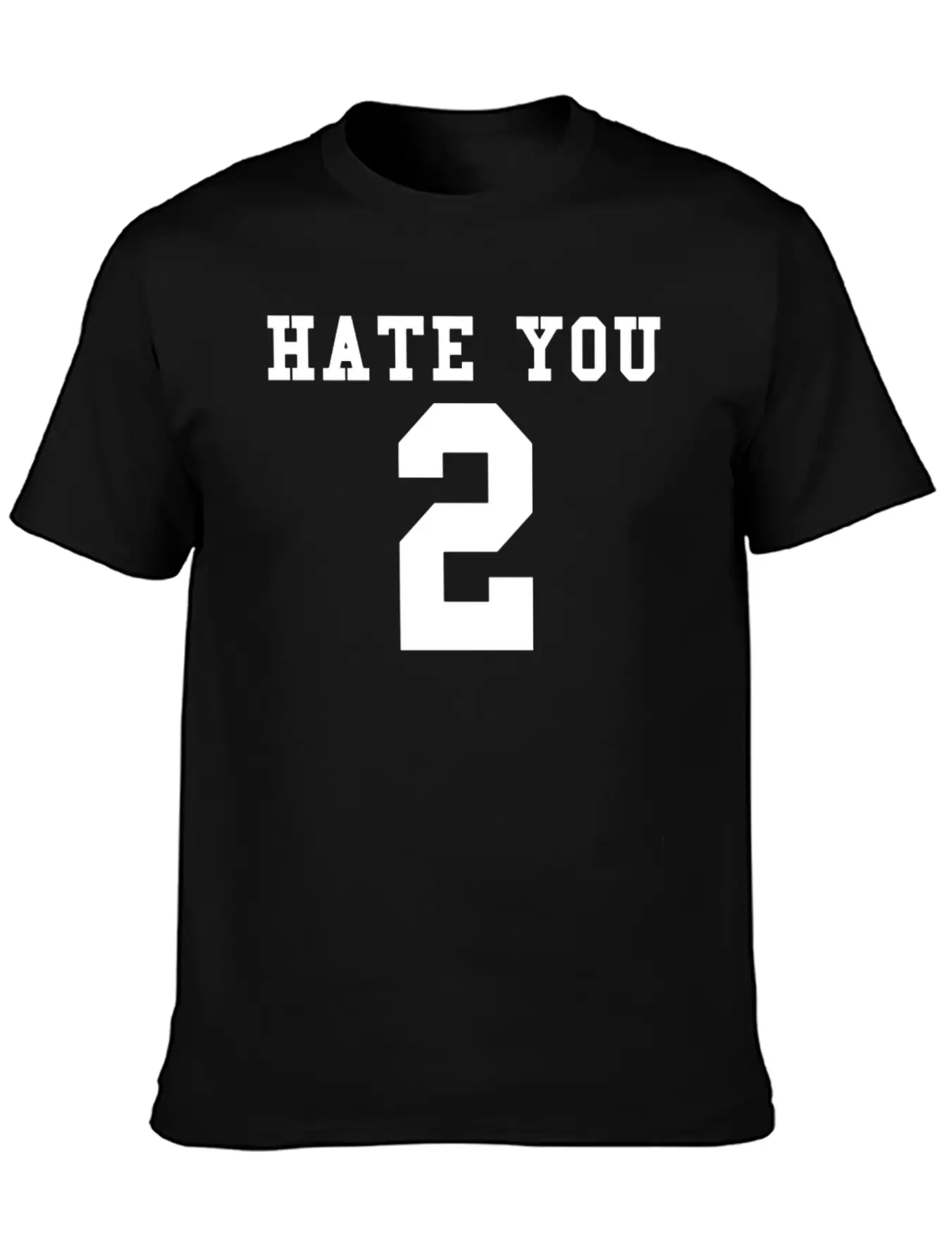 Hate You 2 Classic Cotton Tee – Unisex Comfort For Any Season