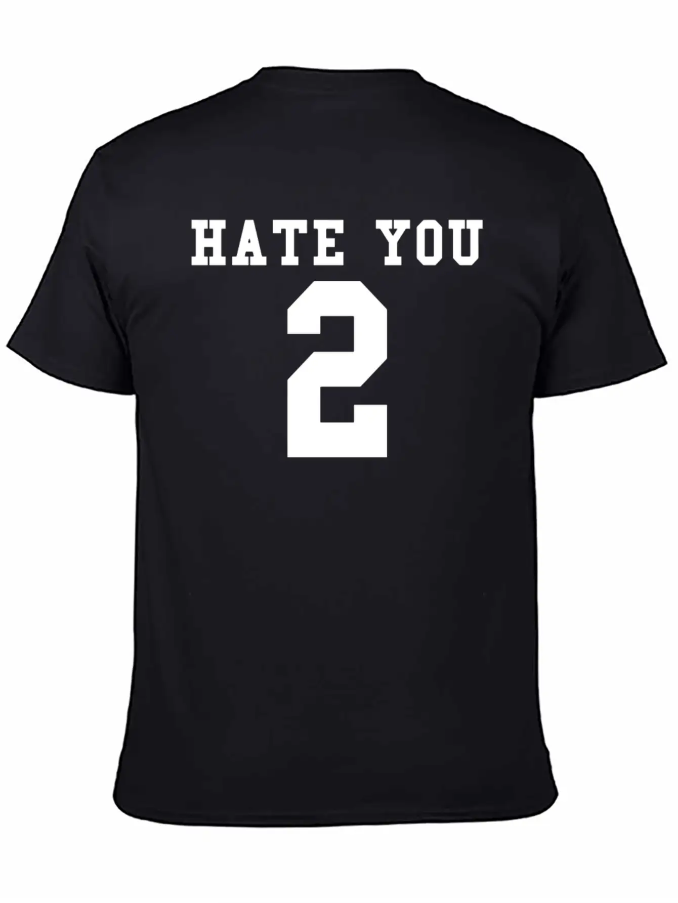 Hate You 2 Classic Cotton Tee – Unisex Comfort For Any Season