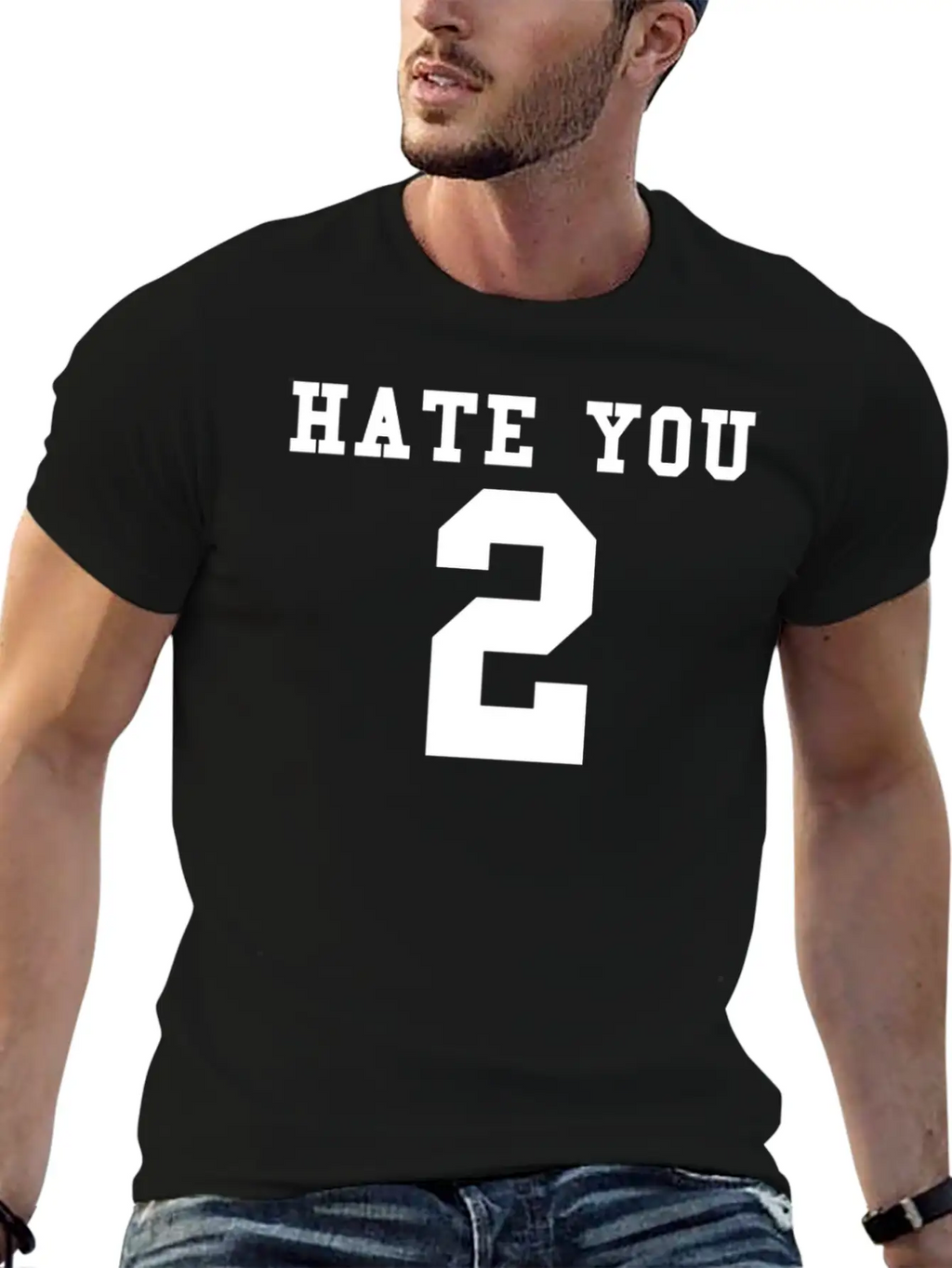 Hate You 2 Classic Cotton Tee – Unisex Comfort For Any Season