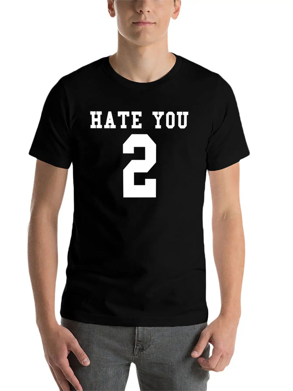 Hate You 2 Classic Cotton Tee – Unisex Comfort For Any Season