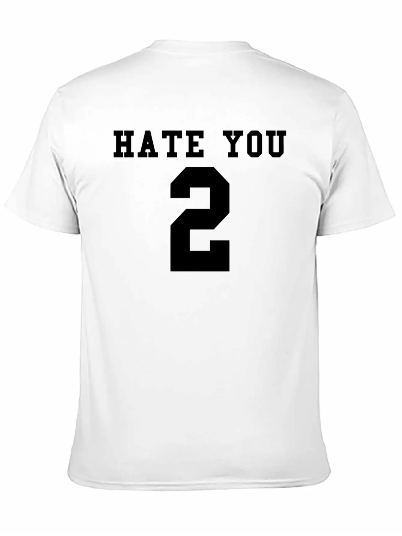 Hate You 2 Classic Cotton Tee – Unisex Comfort For Any Season