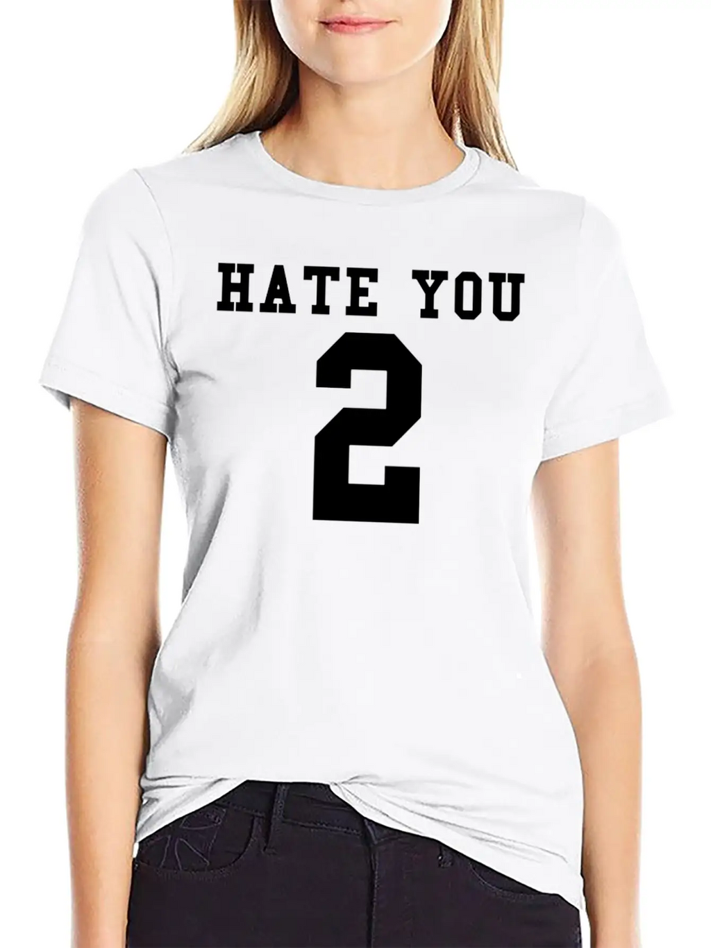 Hate You 2 Classic Cotton Tee – Unisex Comfort For Any Season