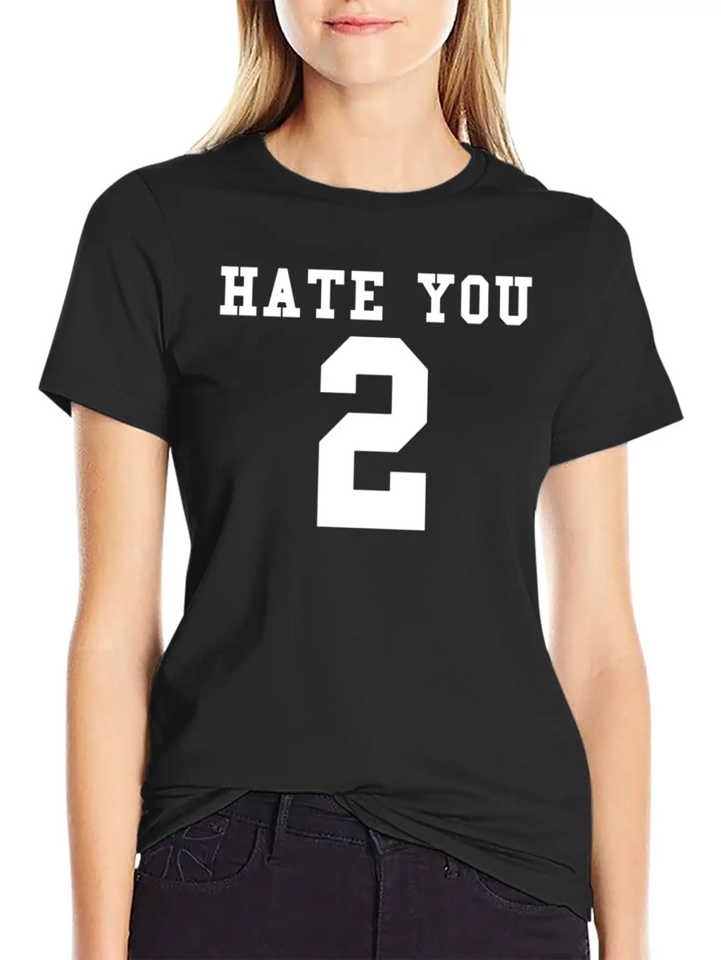Hate You 2 Classic Cotton Tee – Unisex Comfort For Any Season