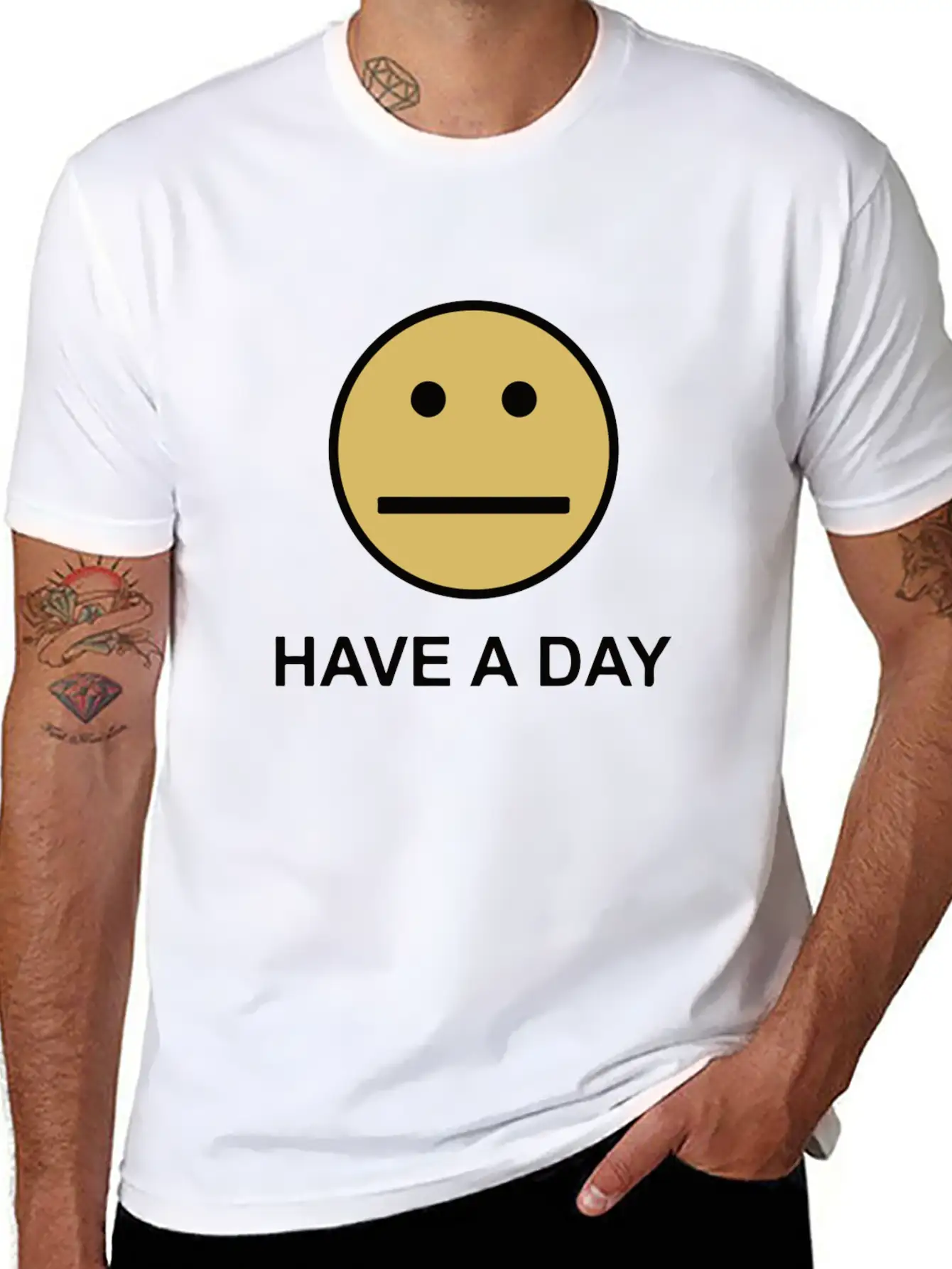 Have A Day Classic Cotton Tee – Unisex Comfort For Any Season