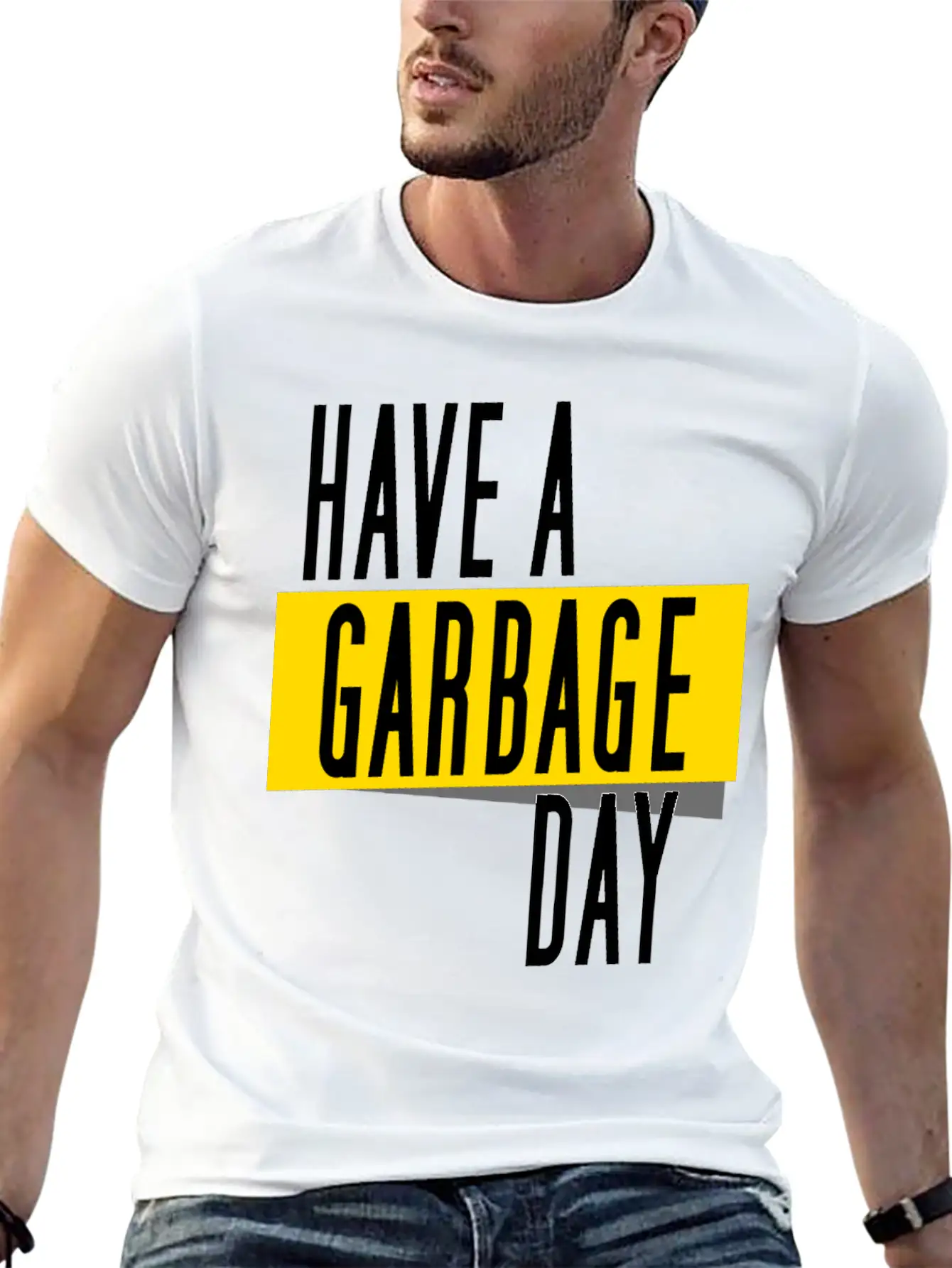 Have A Garbage Day Truck Breathable Soft Cotton T-Shirt – Timeless Casual Look