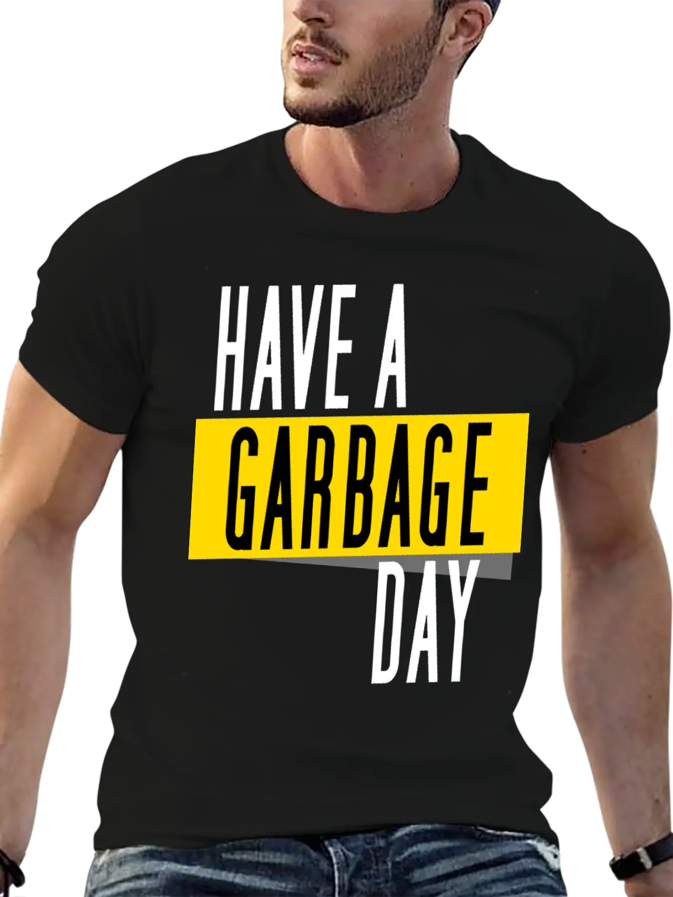 Have A Garbage Day Truck Breathable Soft Cotton T-Shirt – Timeless Casual Look